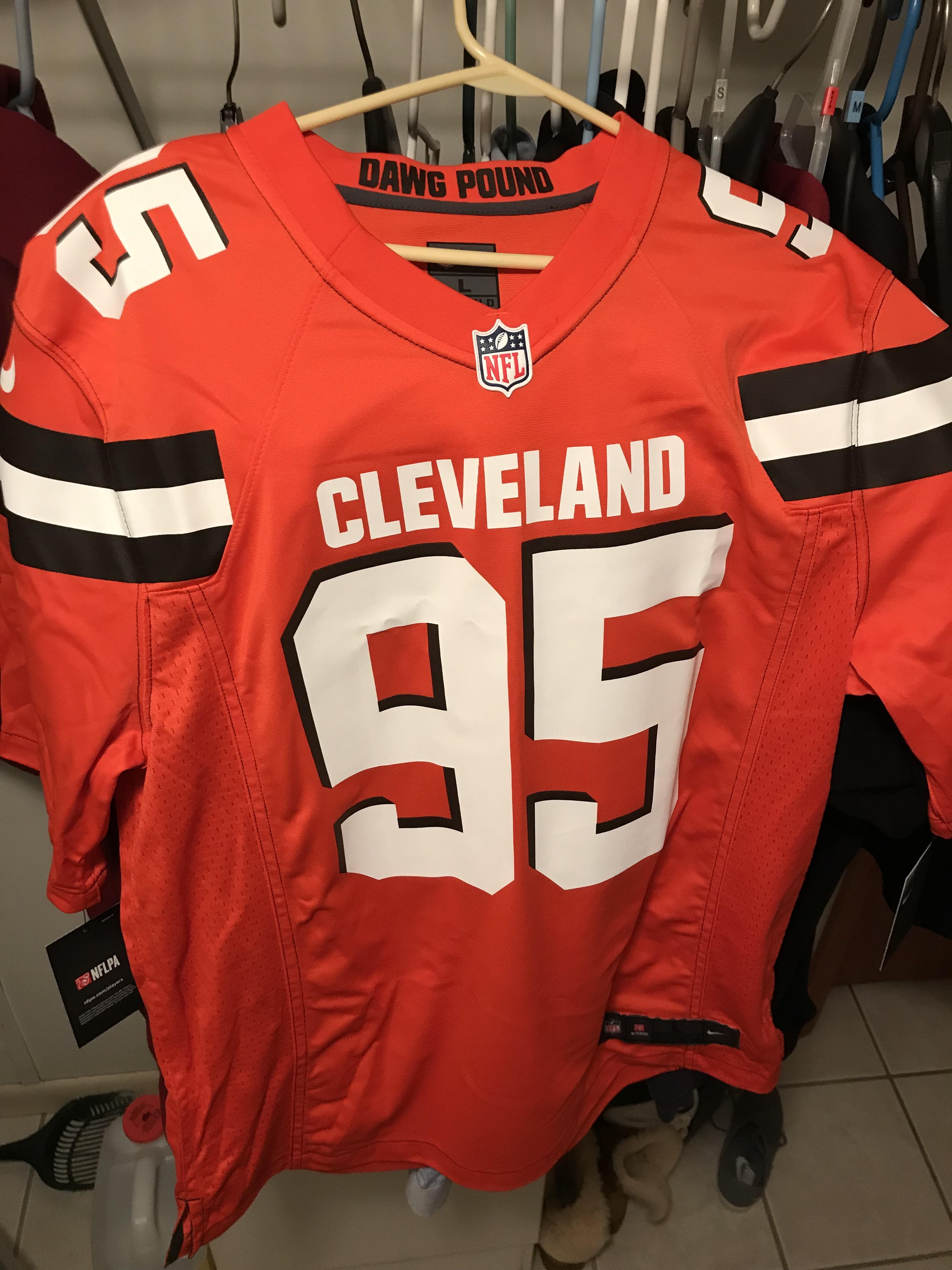 My first ever legit Browns jersey. Go Browns!! r/Browns