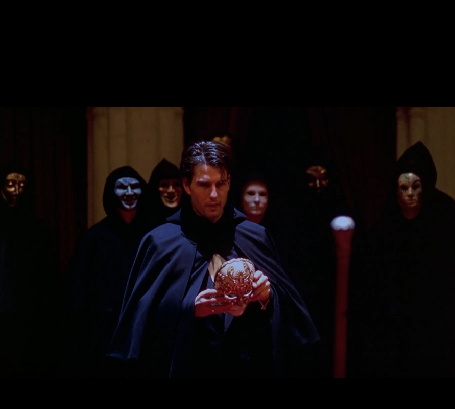 In Eyes Wide Shut (1999), the last thing Bill says to Alice before