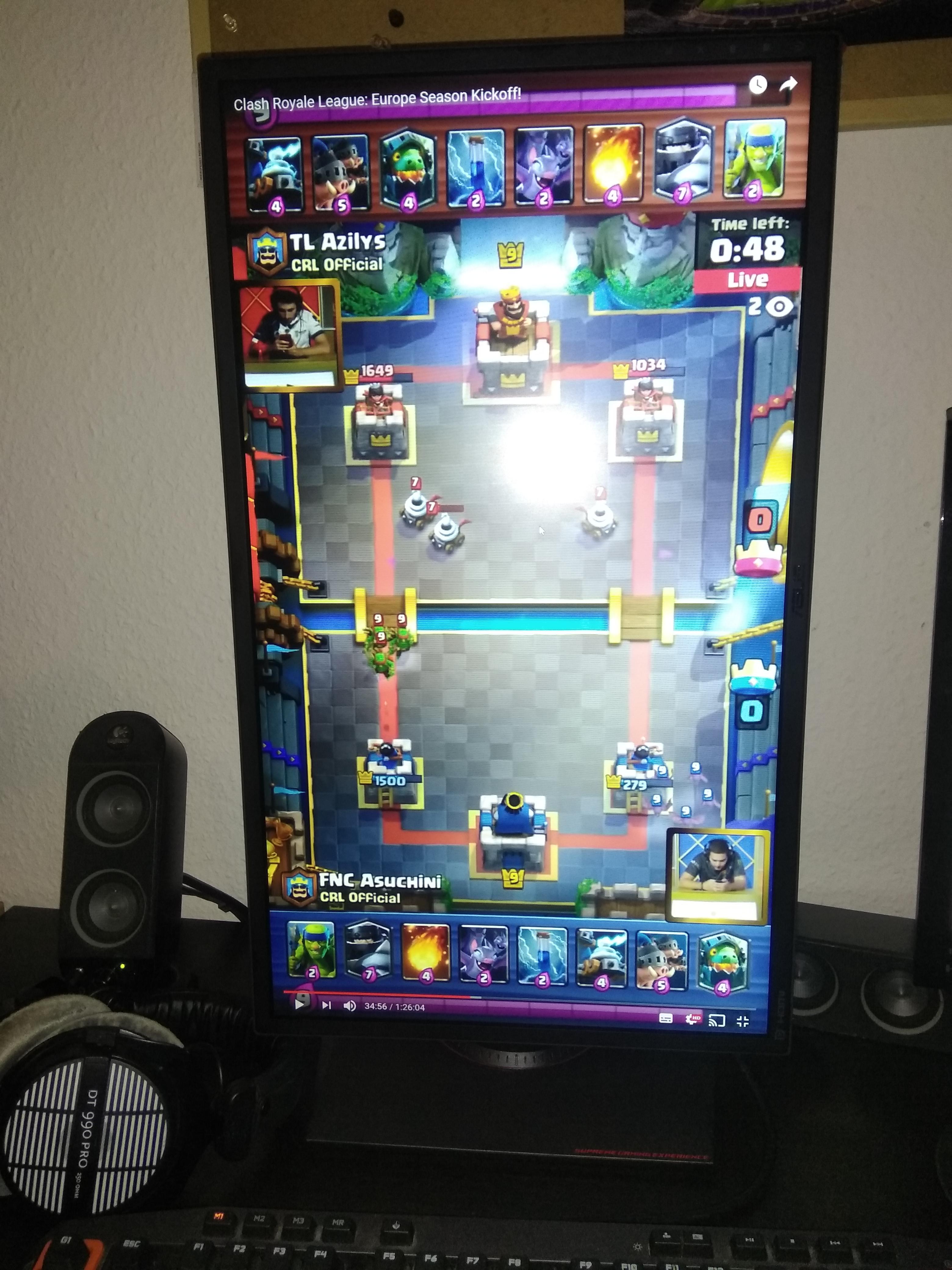 Found a way to enjoy watching CRL in portrait mode on my PC no black