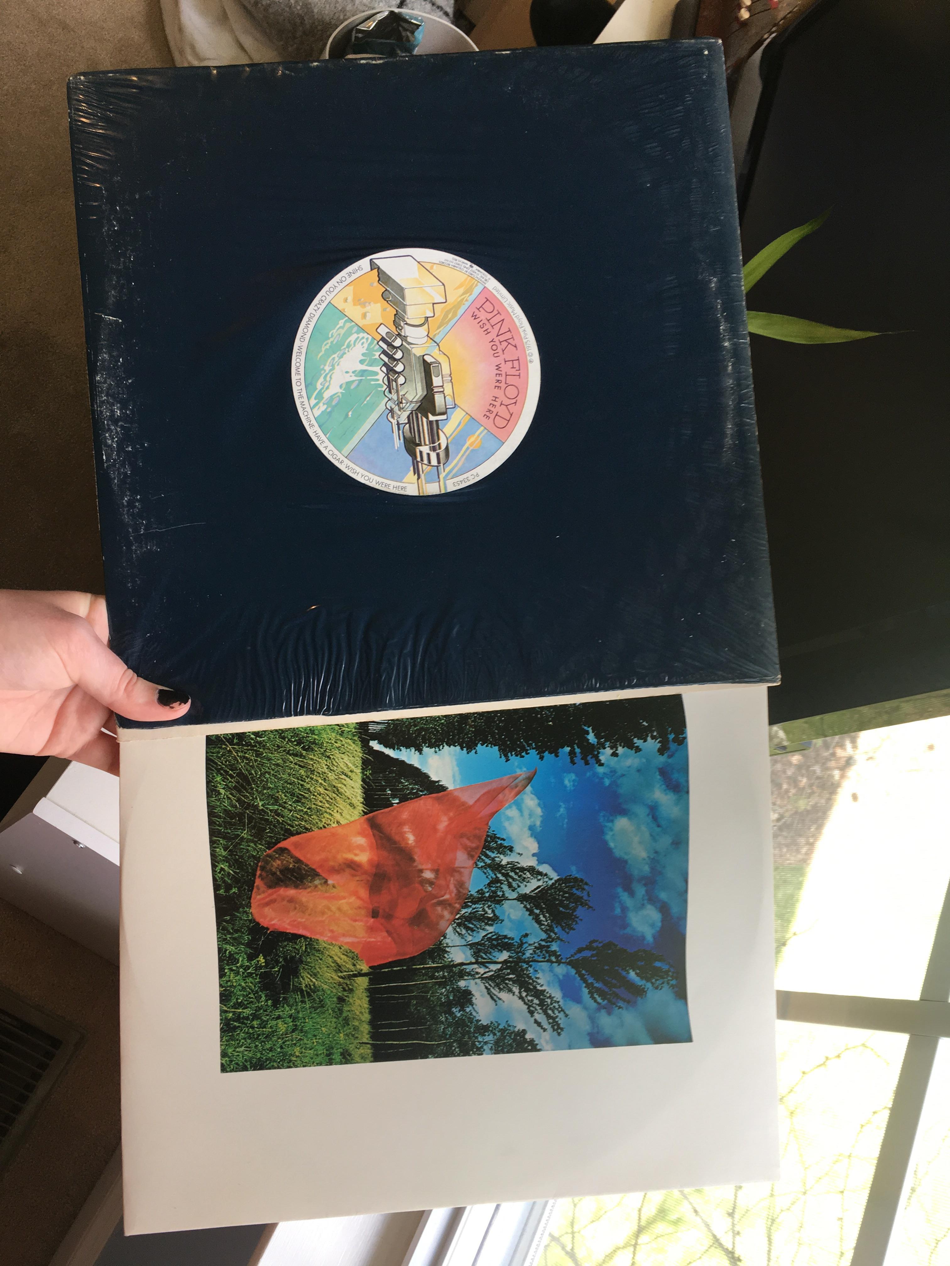 Pink Floyd Wish You Were Here first pressing... for 1. I
