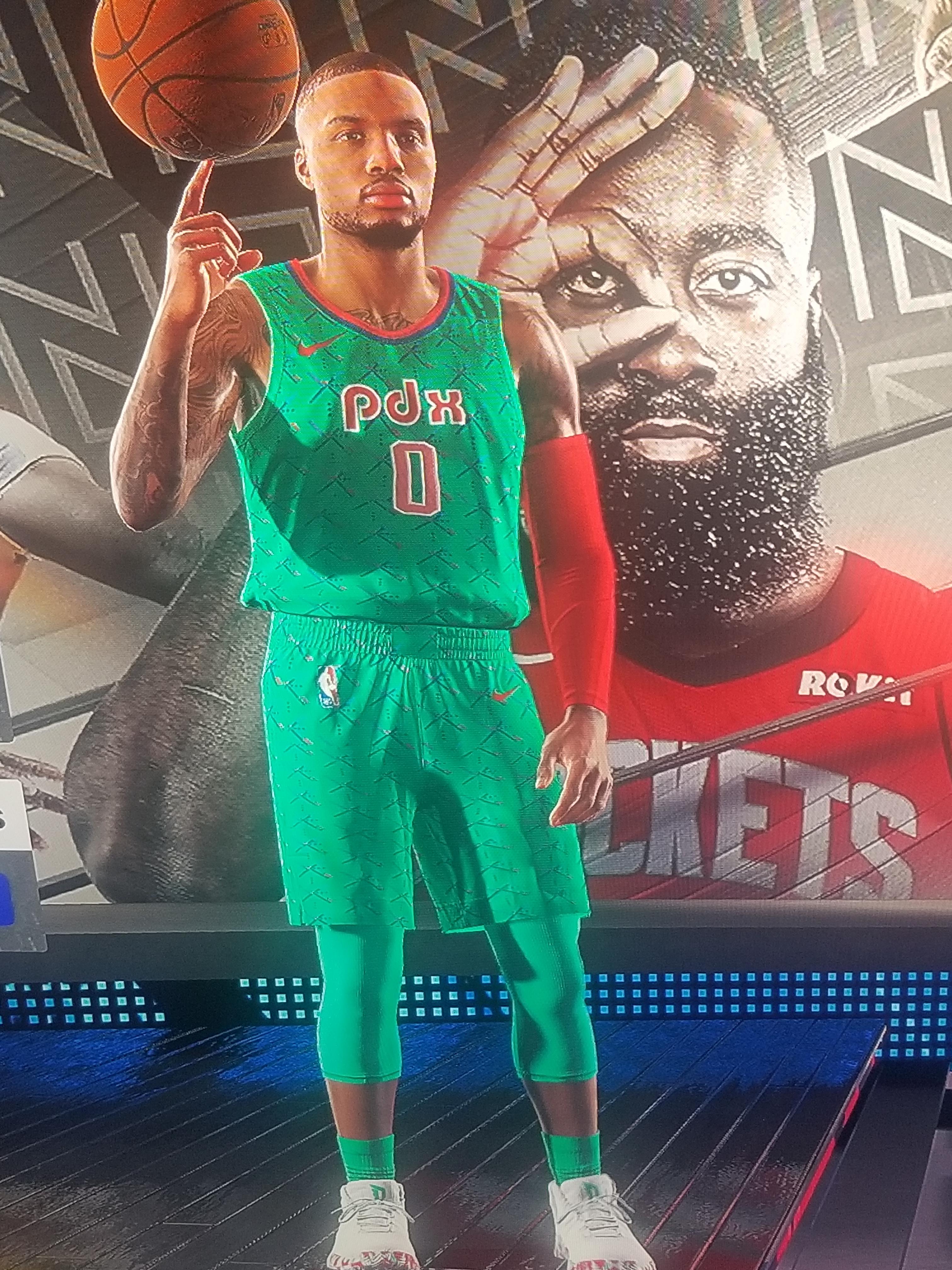PDX Carpet City jersey I created in 2k20. Let me know what you think