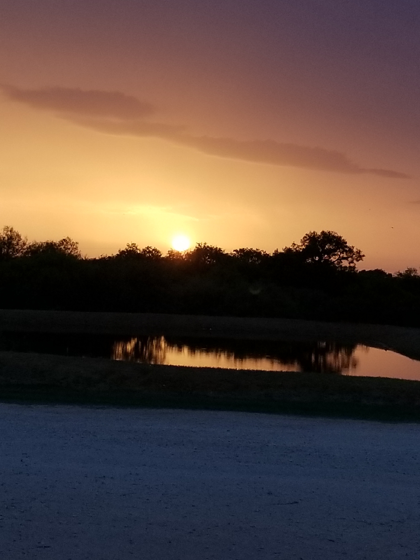 Sunset near Helena, TX. r/texas