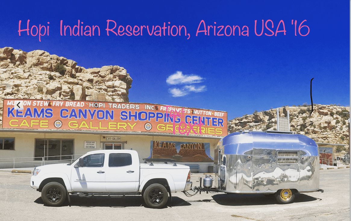 Keams Canyon, Hopi Reservation, Arizona r/vintagetraveltrailer