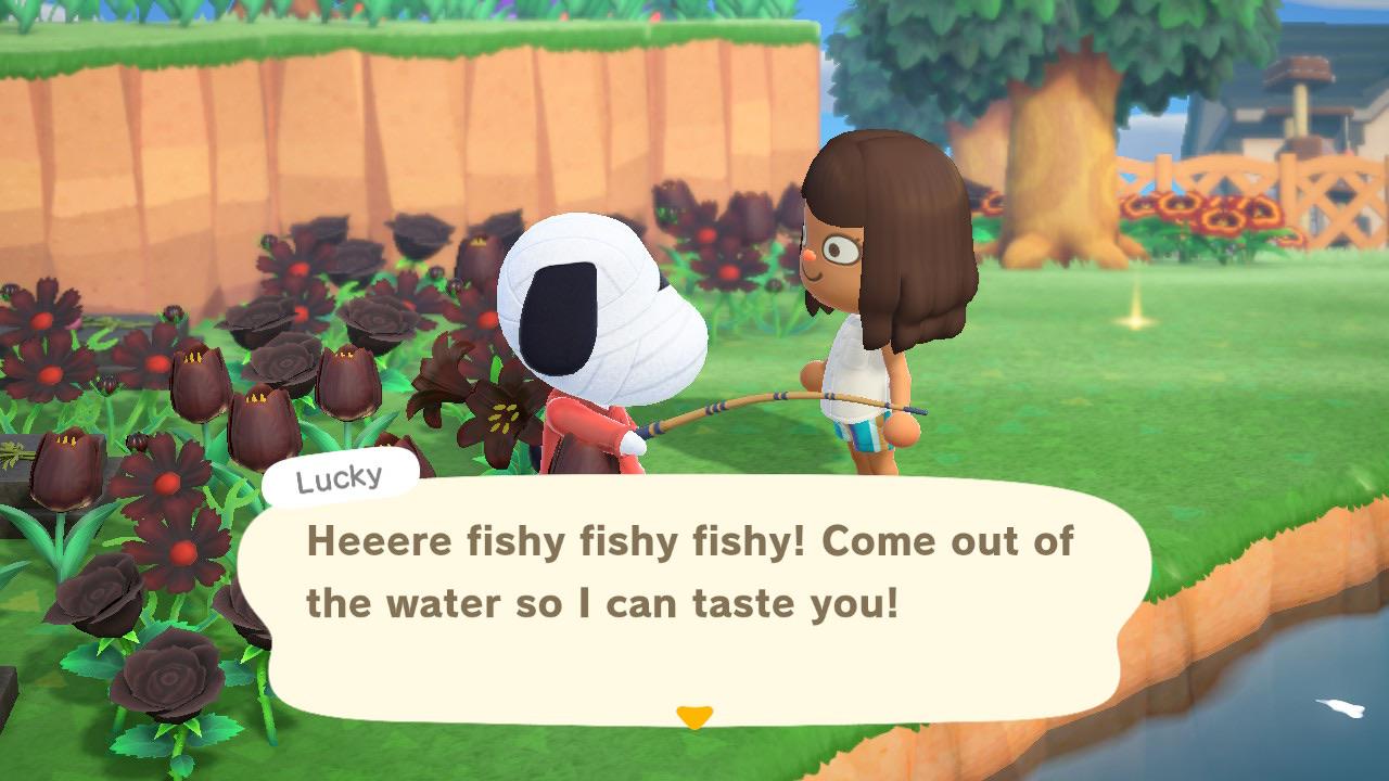 He cranked it up to level 7 creepy r/AnimalCrossing