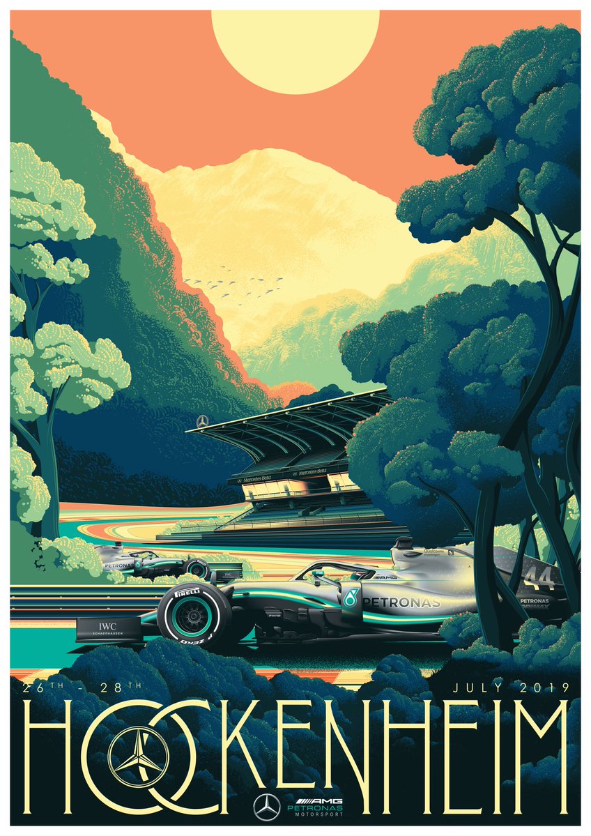 Lewis Hamilton Poster 2019