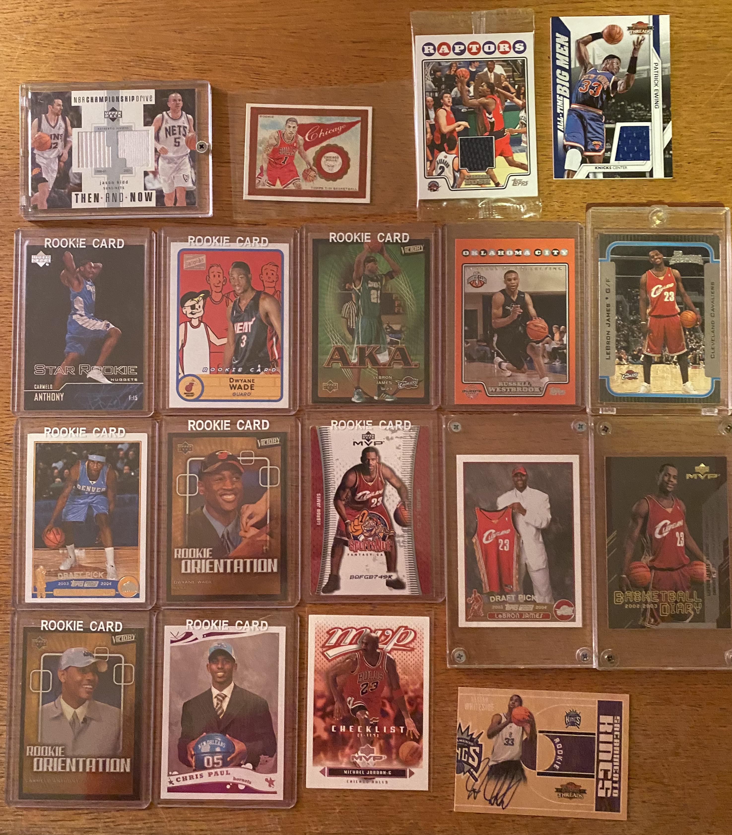 Found some of my old collection r/basketballcards
