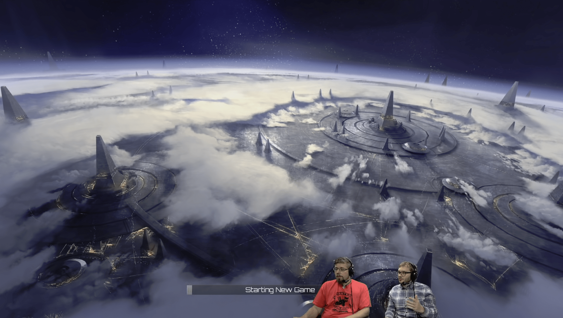 New loading screen for 2.2 show's a Ecumenopolis Stellaris