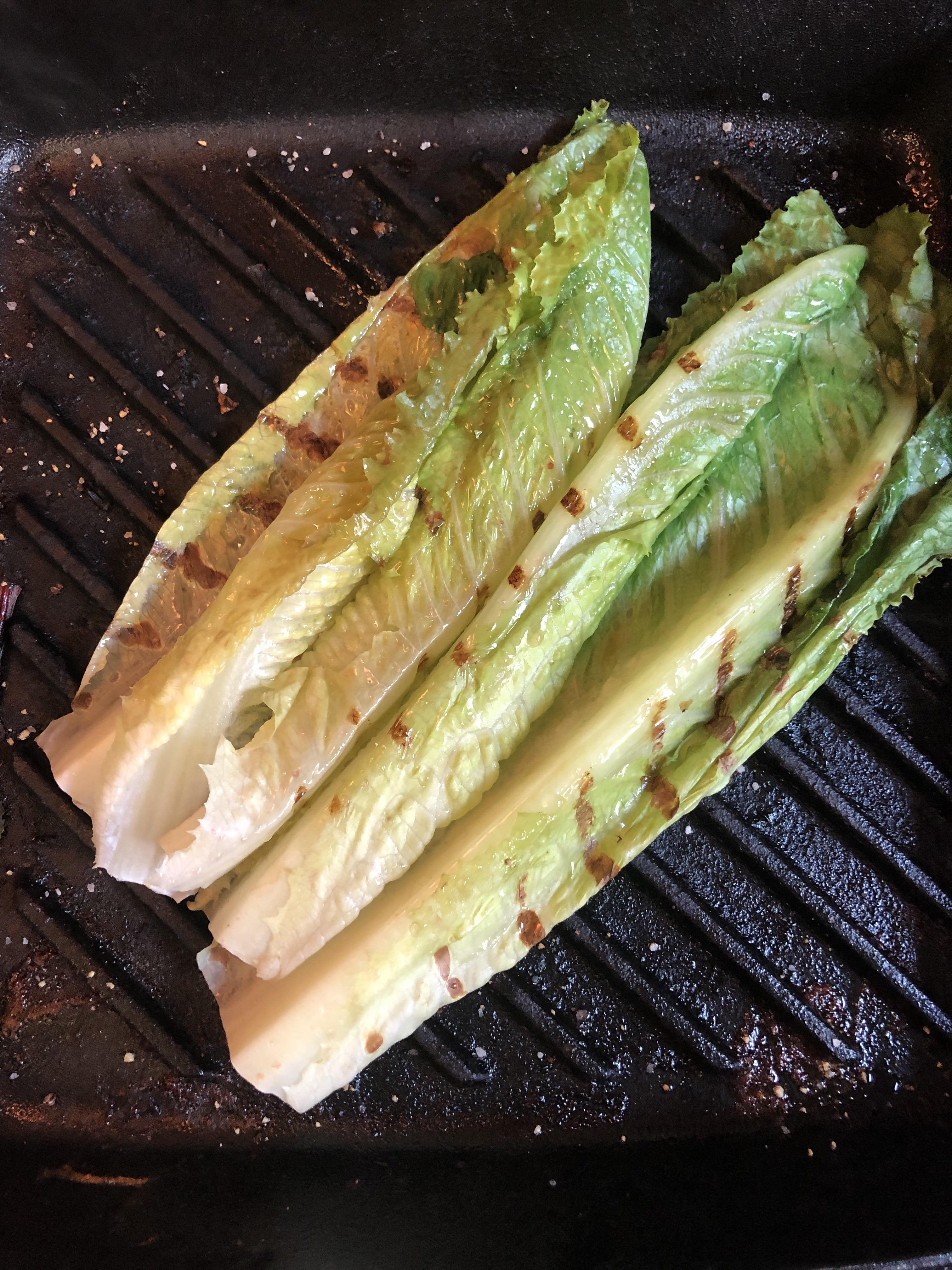 Who else here has grilled up some romaine lettuce? S5 cooking tip. If