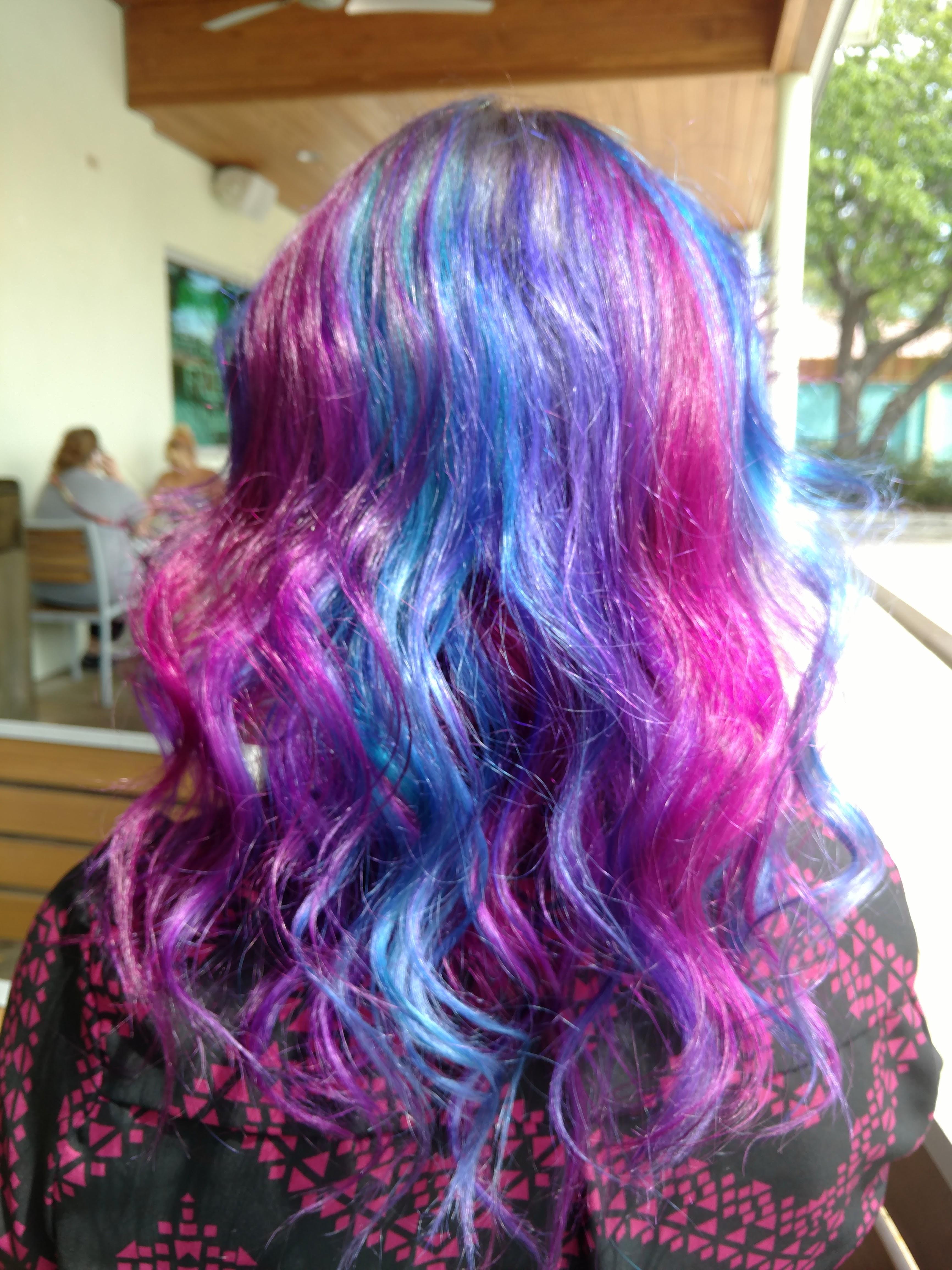 Vivid hair color using Color Intensity by Joico r/FancyFollicles