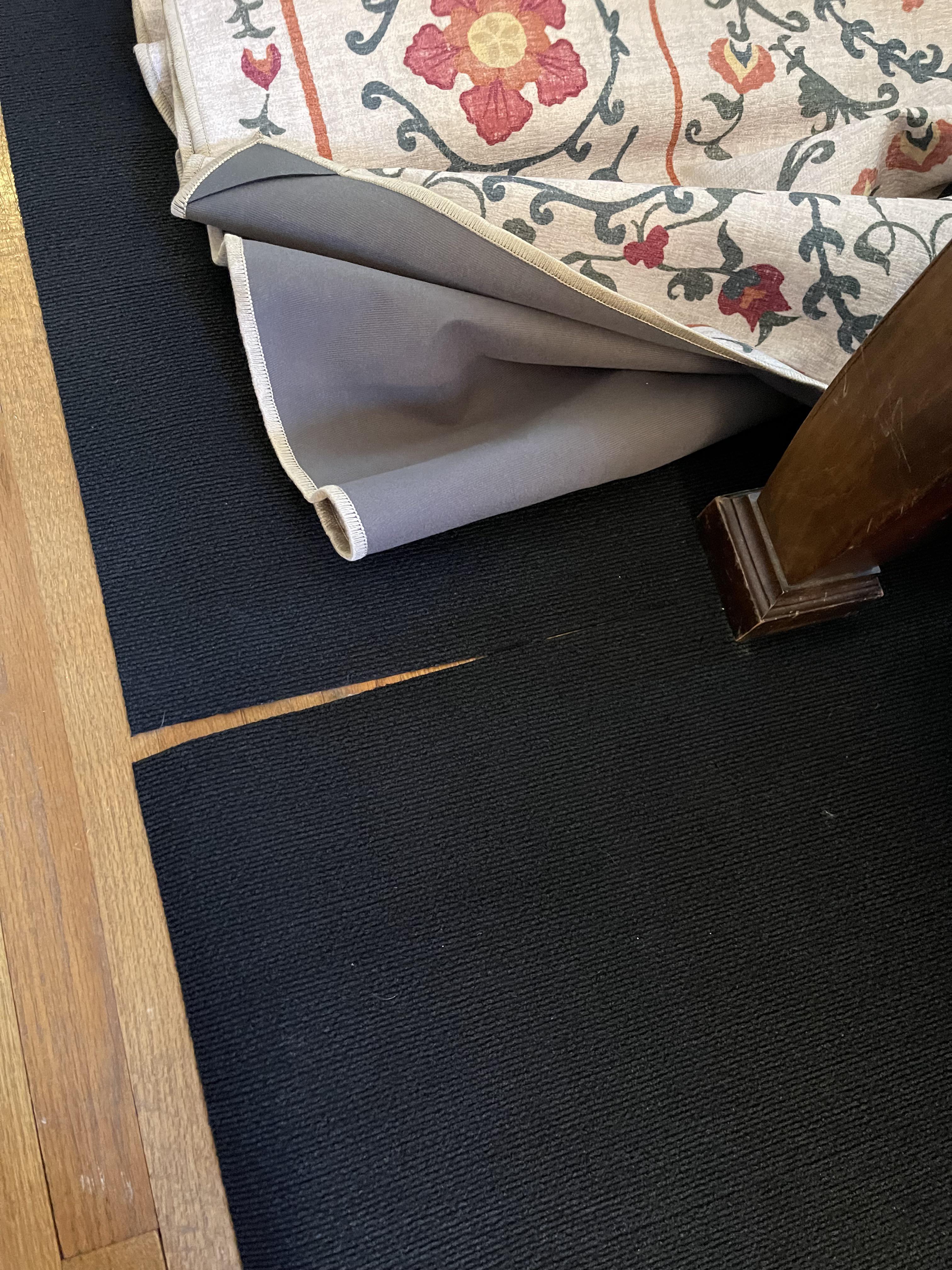 Why did my 8x10 Ruggable rug pad come in two pieces? I haven’t seen