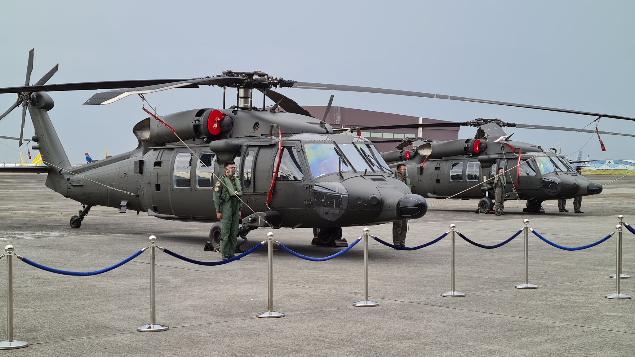 Philippine Air Force commissions six newly acquired S70i Black Hawk