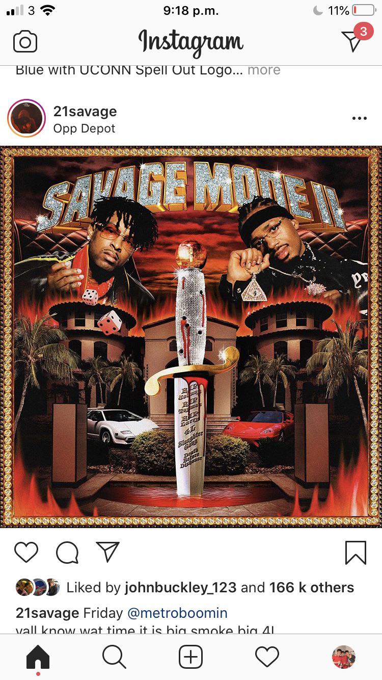 Cover is growing on me HARD 21savage