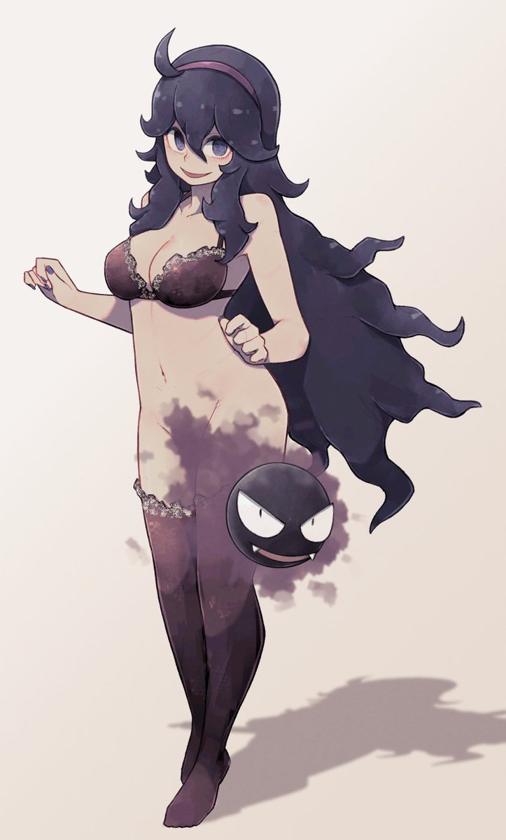 Hex Maniac and Gastly (Nude version in comments) : NintendoWaifus