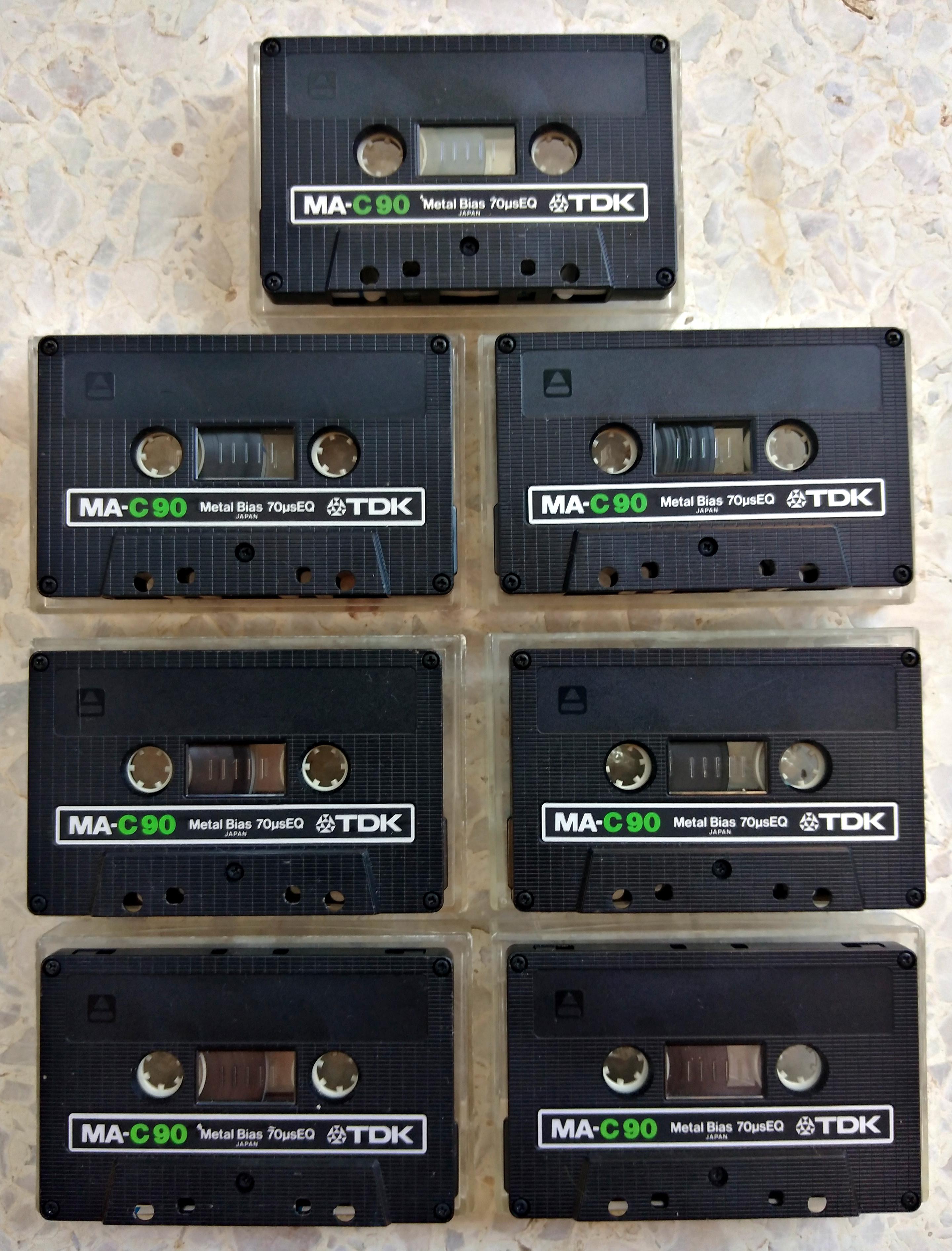 TDK MAC 90 Metal Alloy 1979 Type IV USED Cassettes FOR SALE OR TRADE