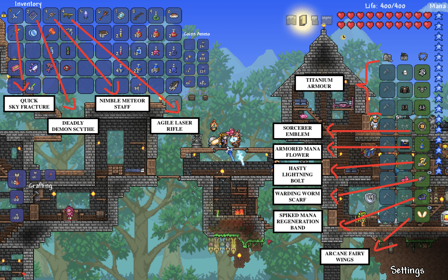 What is the best reforge for magic weapons? :: Terraria.