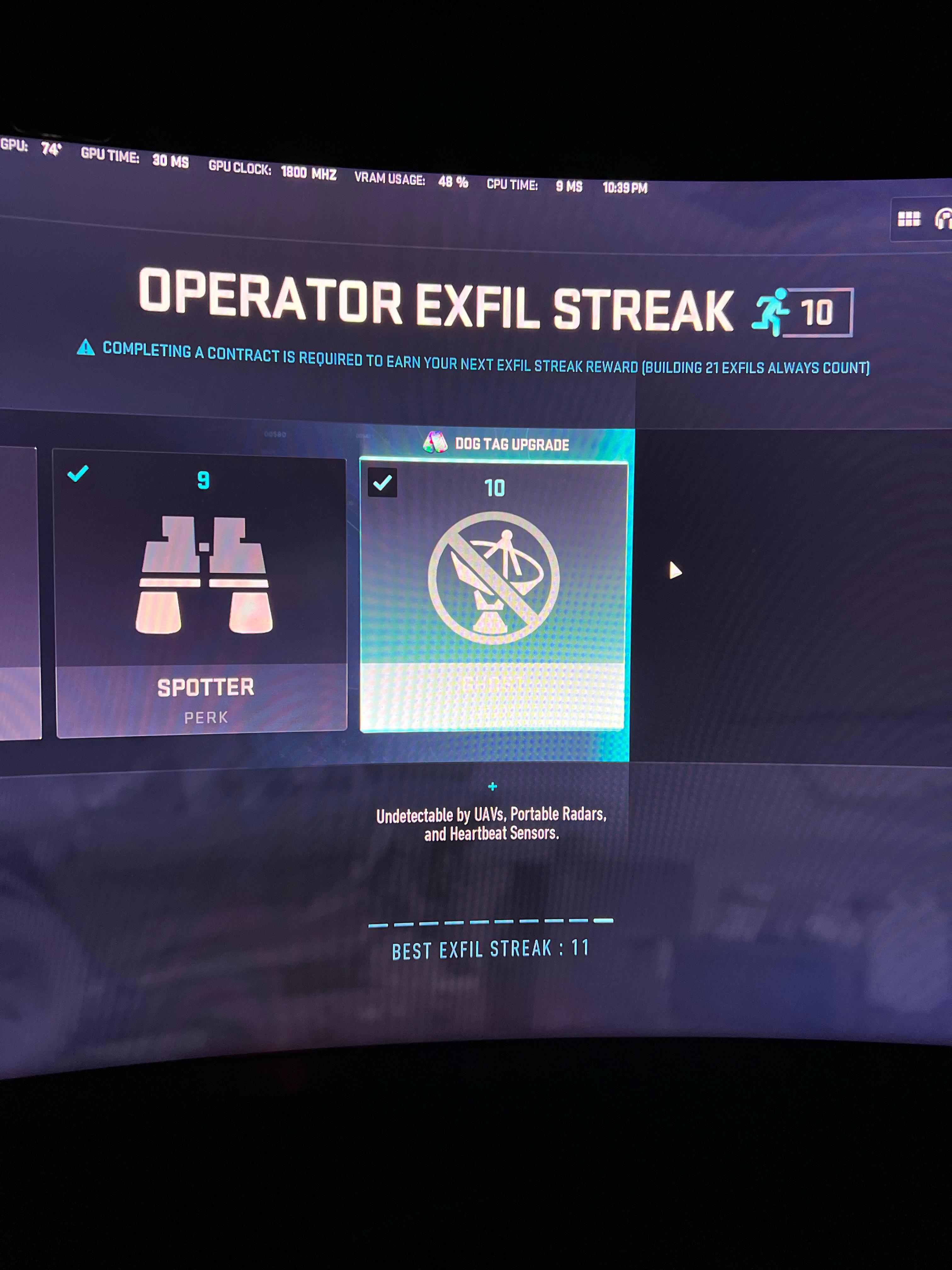 Best Operator Exfil Streak Bug? r/DMZ