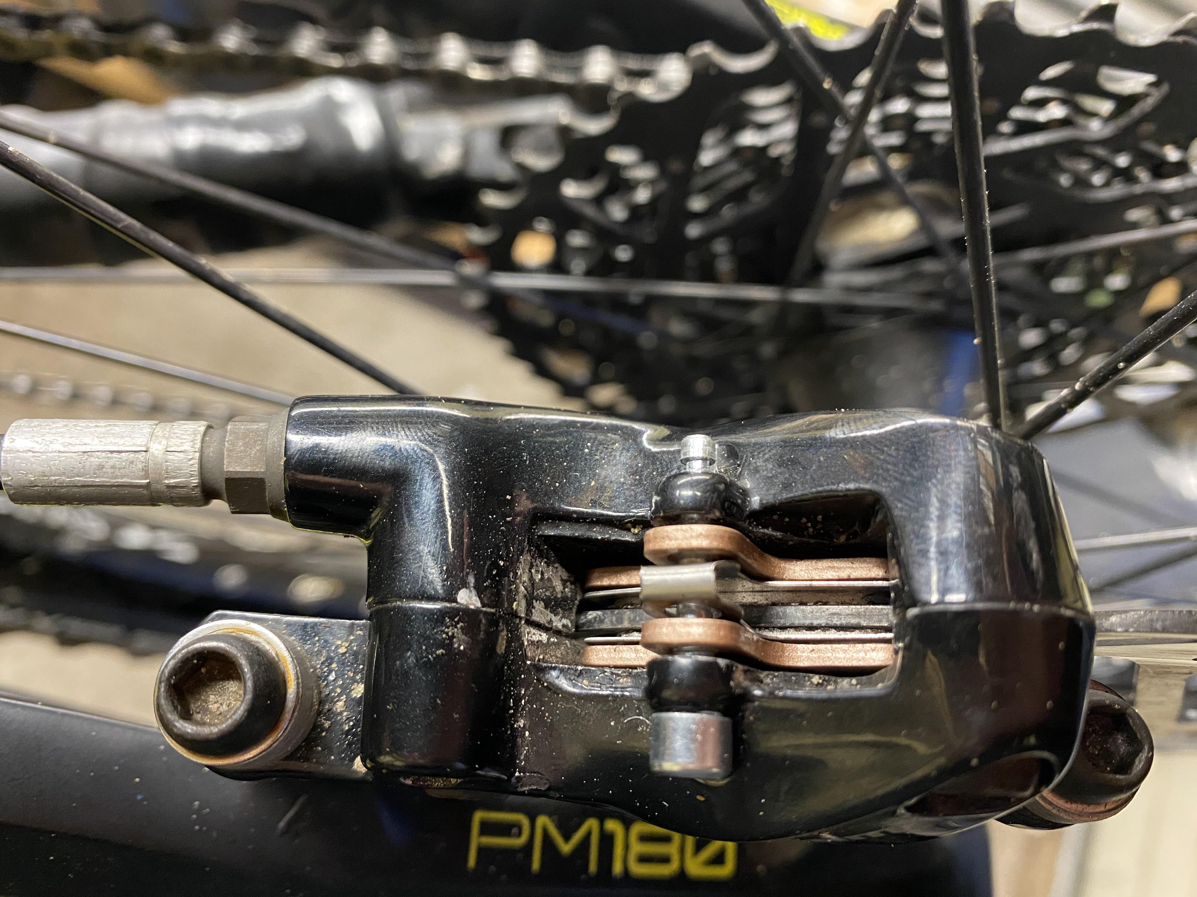 I can’t get my brakes stop rubbing against the rotor since I’ve got new brake pads. (More info