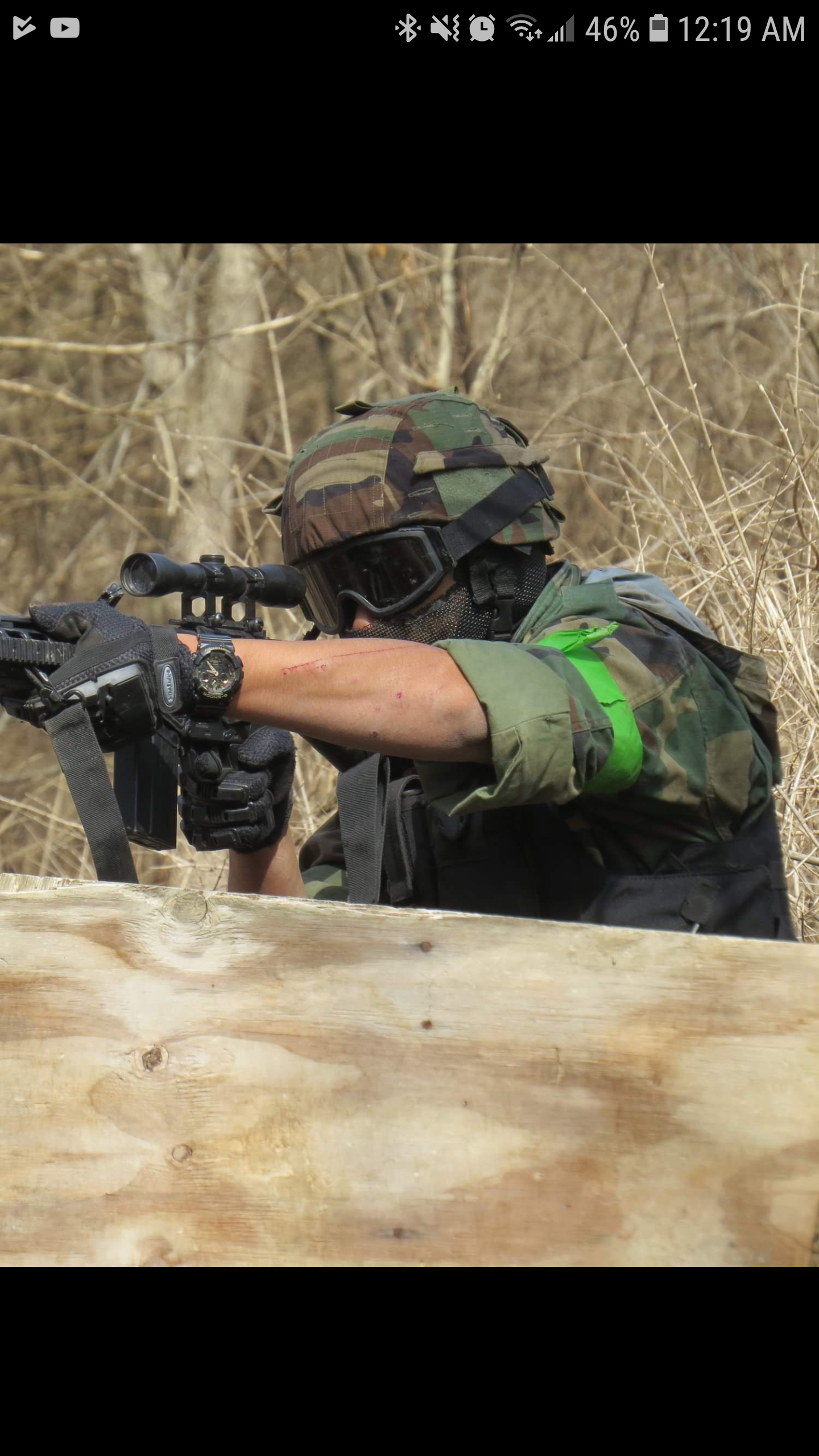 Had a fun day at my kansas airsoft field r/airsoft