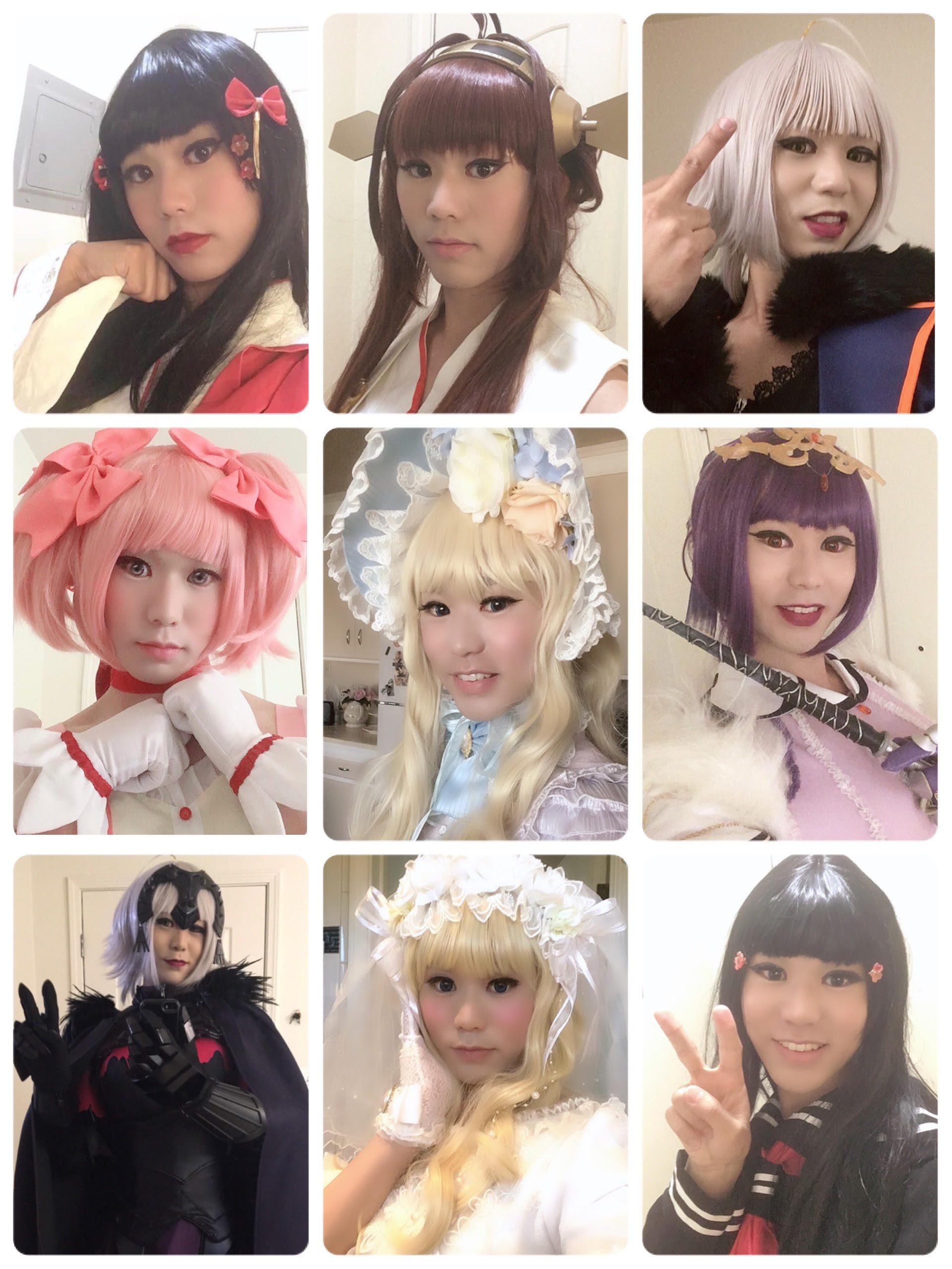 Happy 2020 everyone! Here's some of my outfits from this past year! crossplay