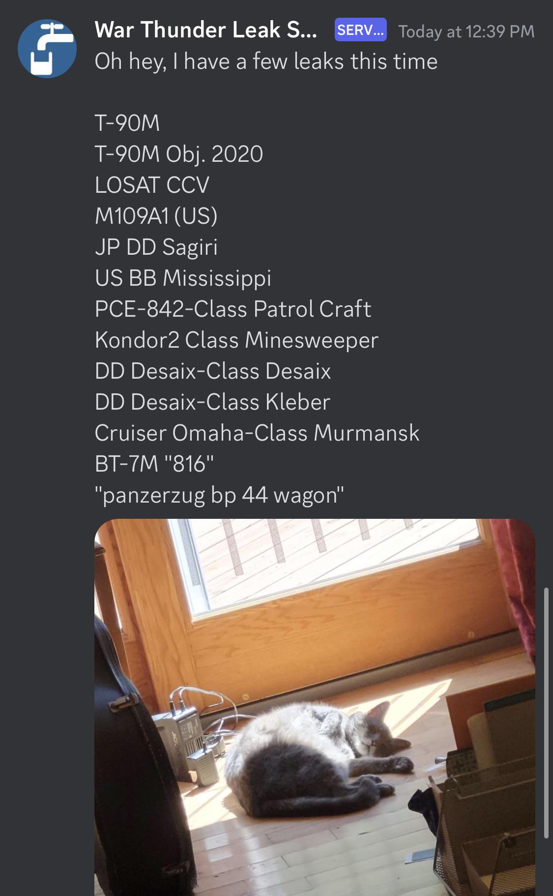 Newest Olivia leak boys : Warthunder