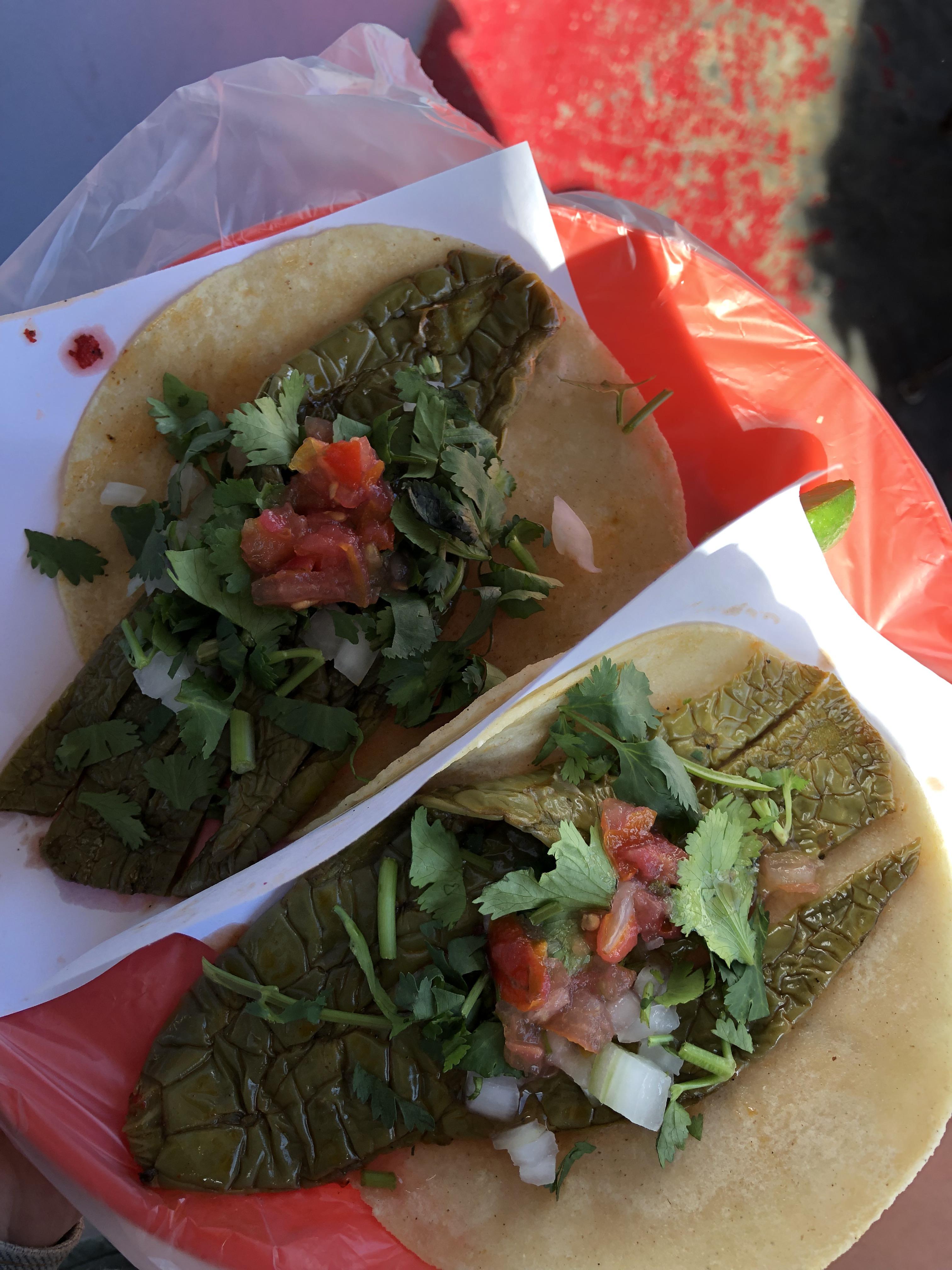 [I Ate] Cactus Tacos in Ensenada r/food