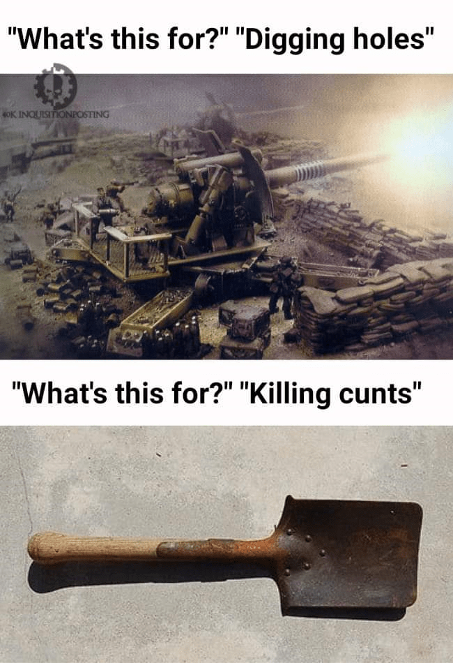 Death Korps mentality in a nutshell Grimdank