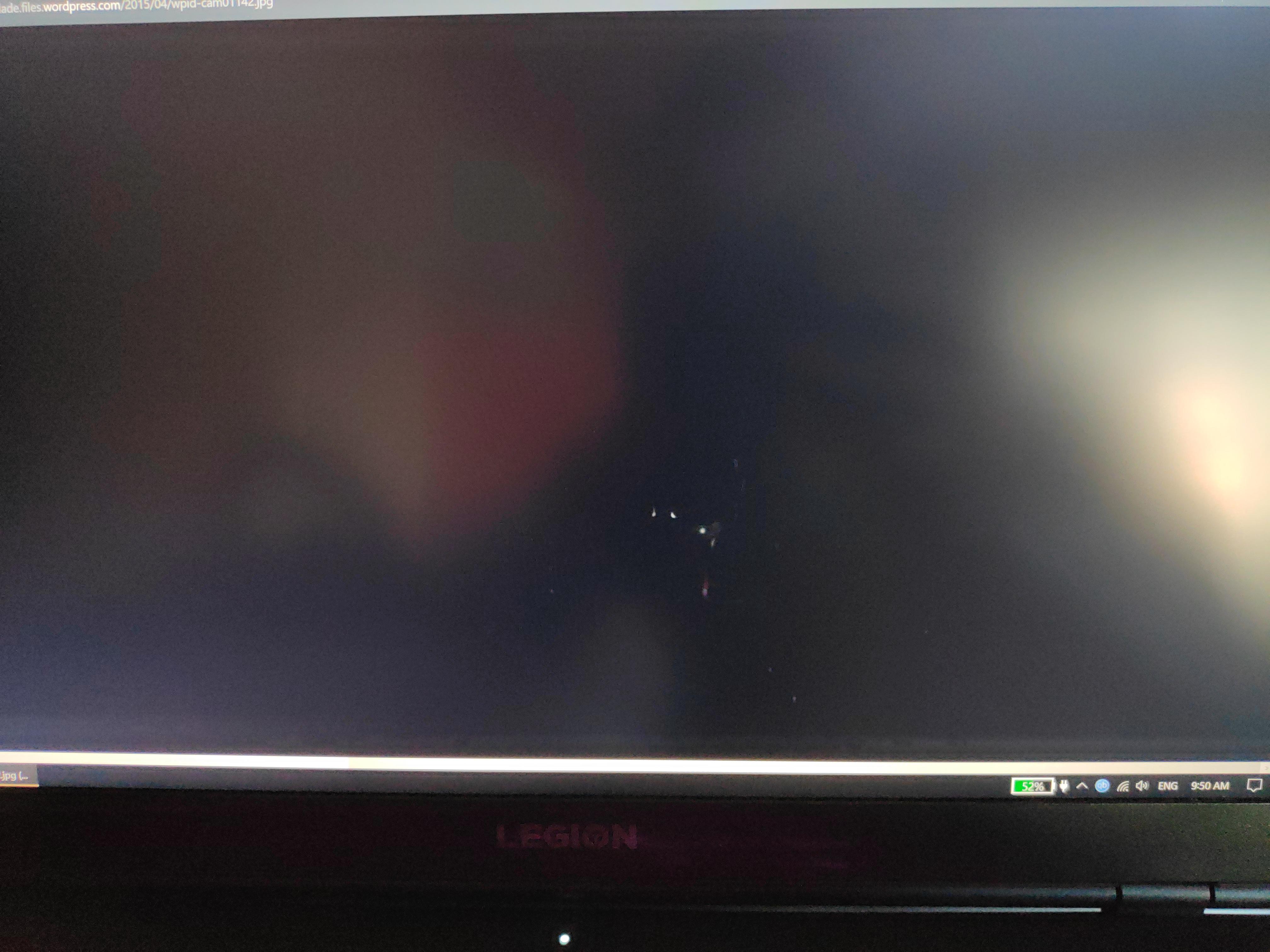 Damaged my laptop now it has these spots on the screen. What should I