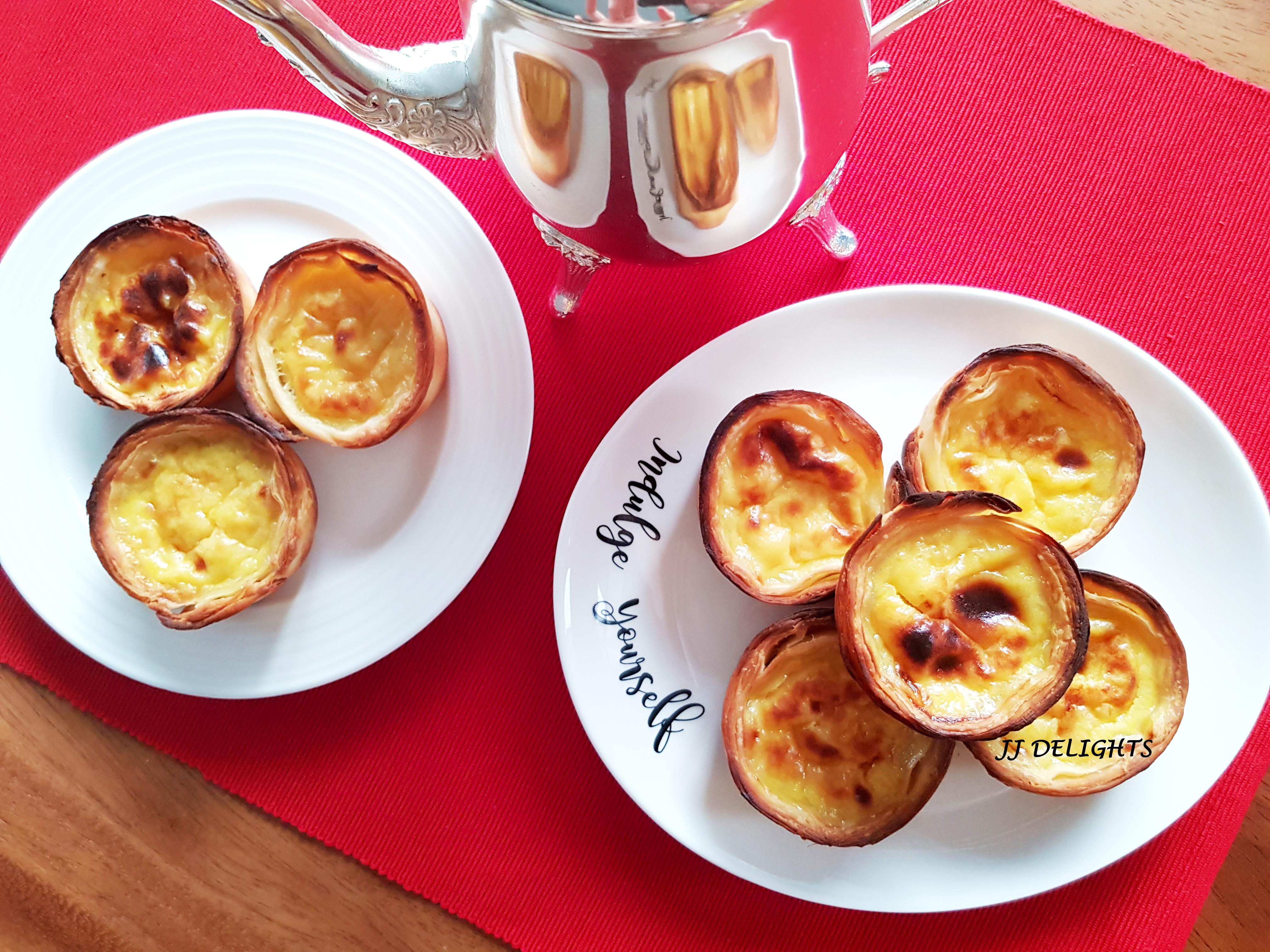 Baking Portuguese egg tarts (Pastel de Nata) Recipe in comment 😋 r/Baking