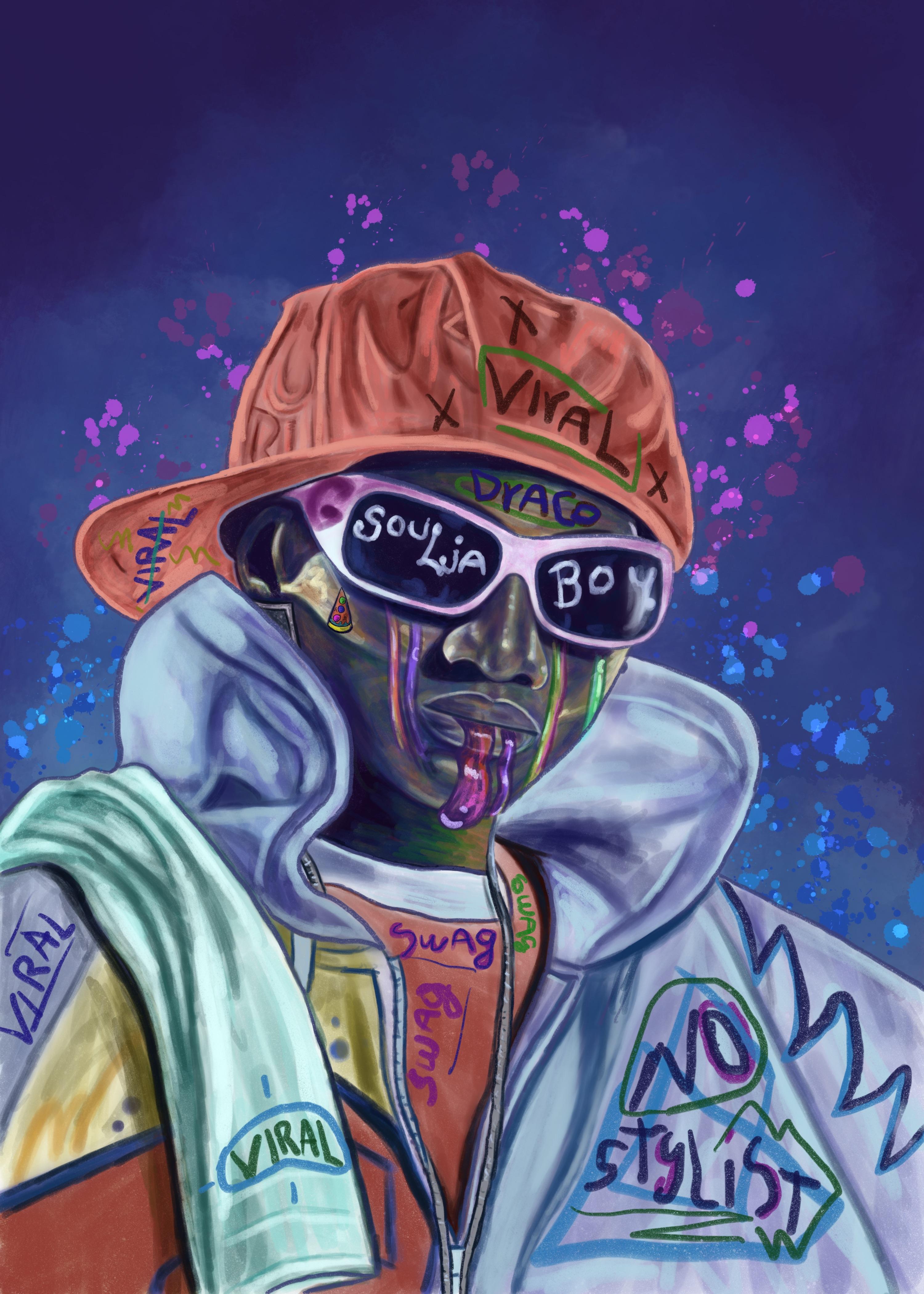 Drawing Of Soulja Boy