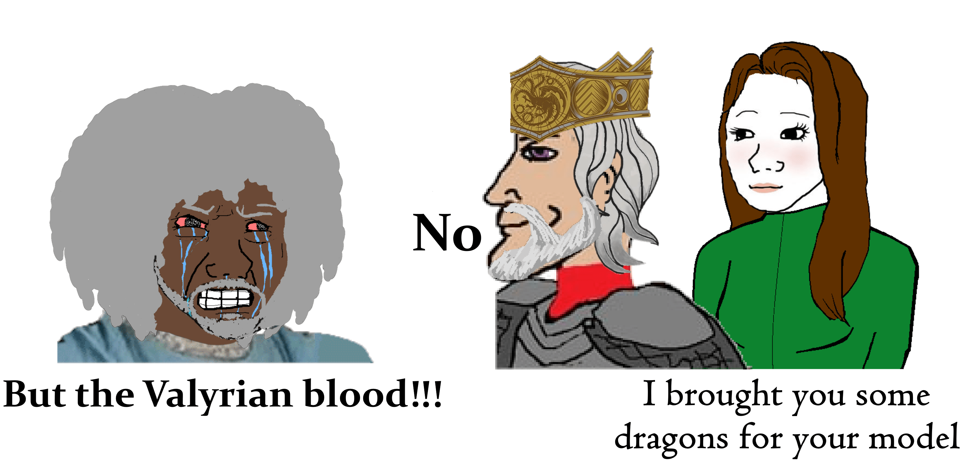 Chad king Viserys r/HouseOfTheDragon