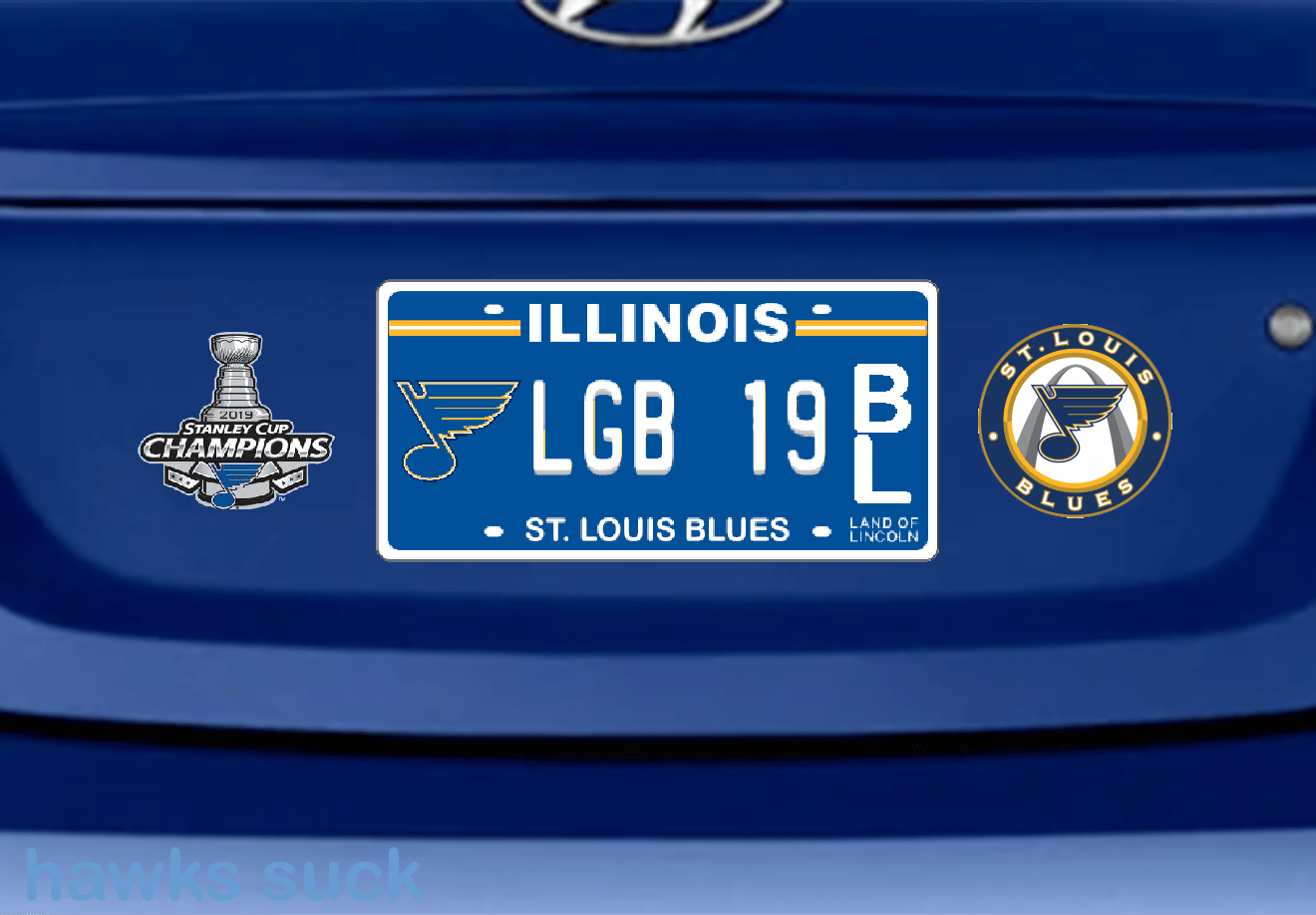 Blues License Plates in Illinois Could Soon Be Possible r/stlouisblues