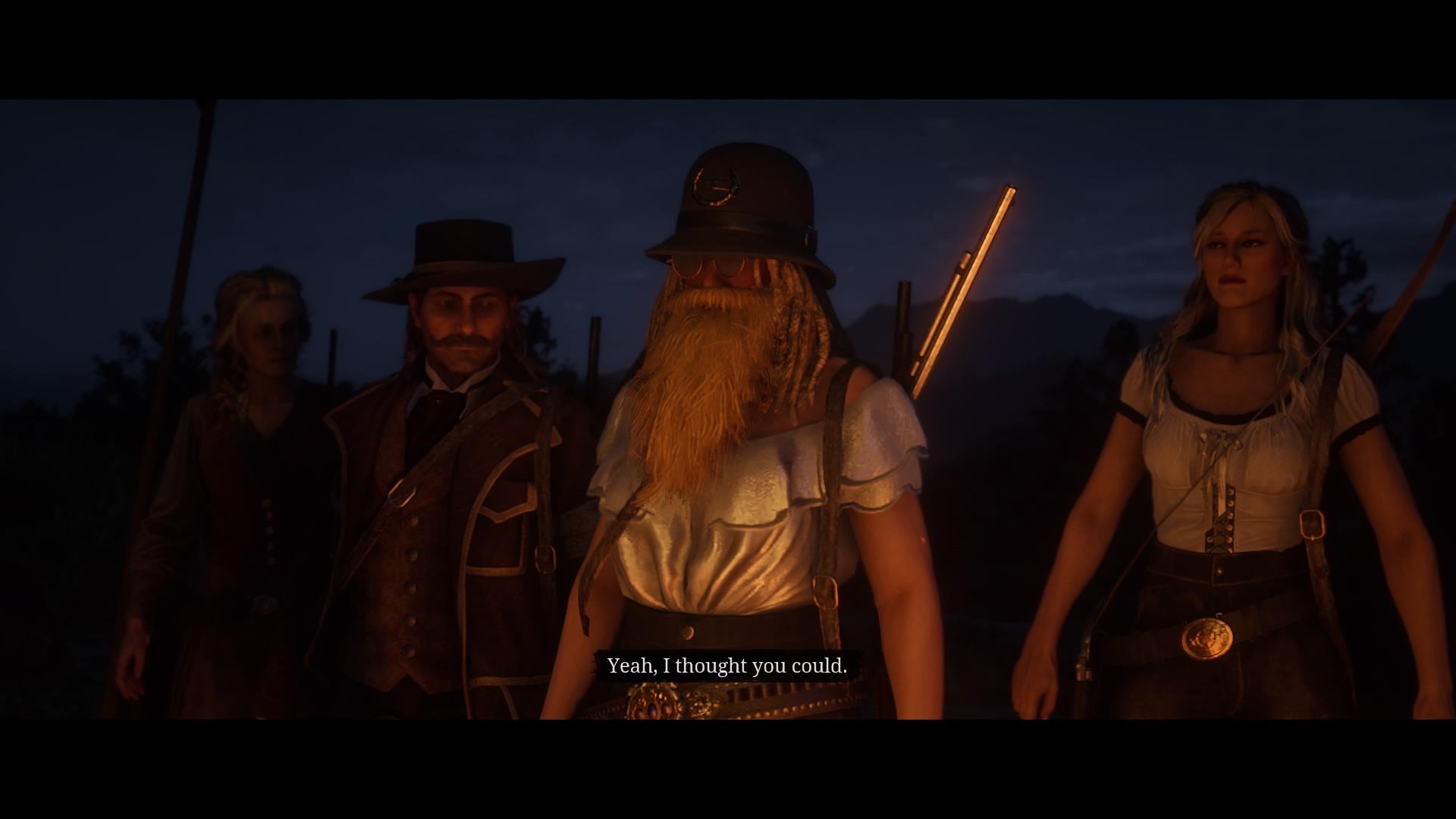 Yes ma'am? I MEAN... Man?