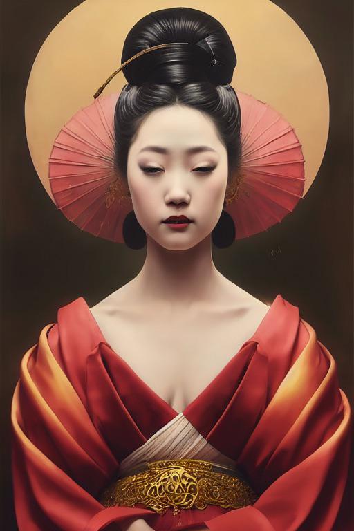 Geisha girl r/midjourney