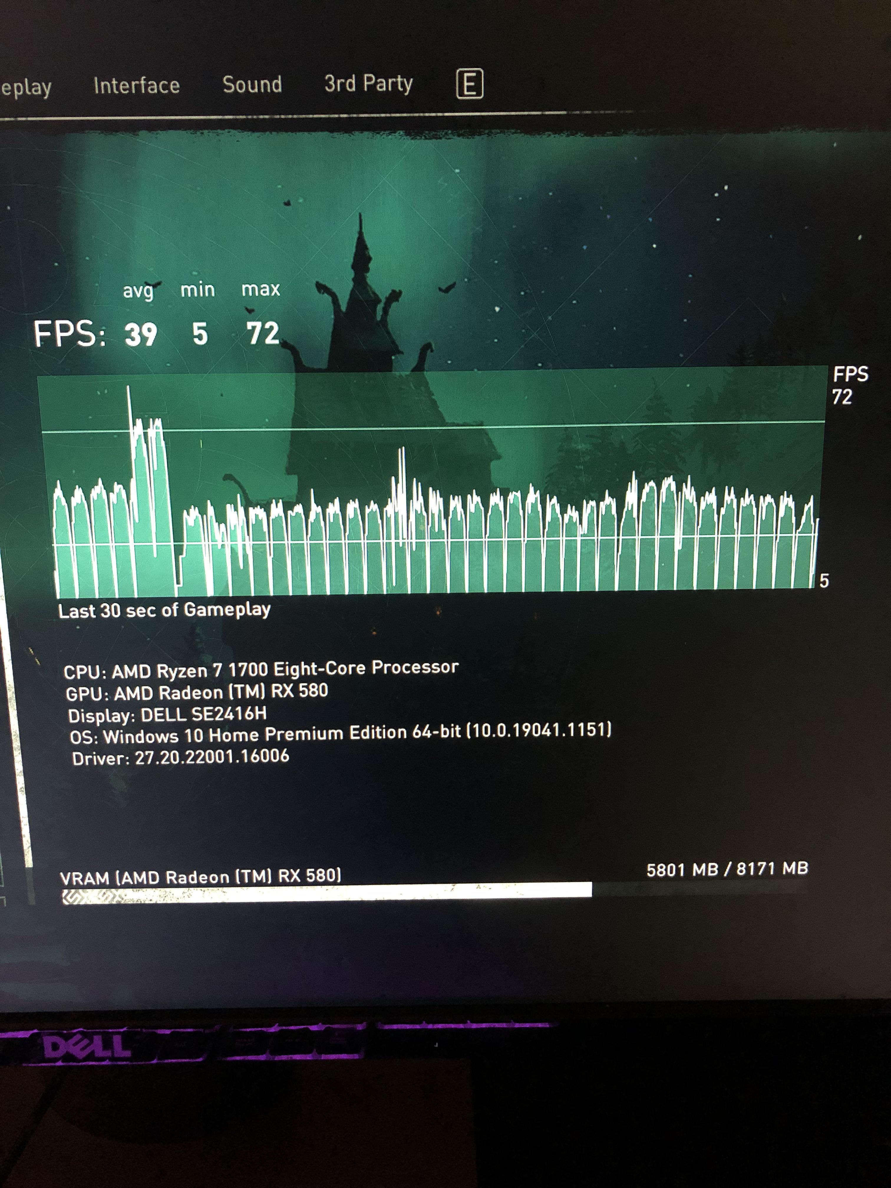 What would cause this pattern of lag spikes? Are my graphics just up