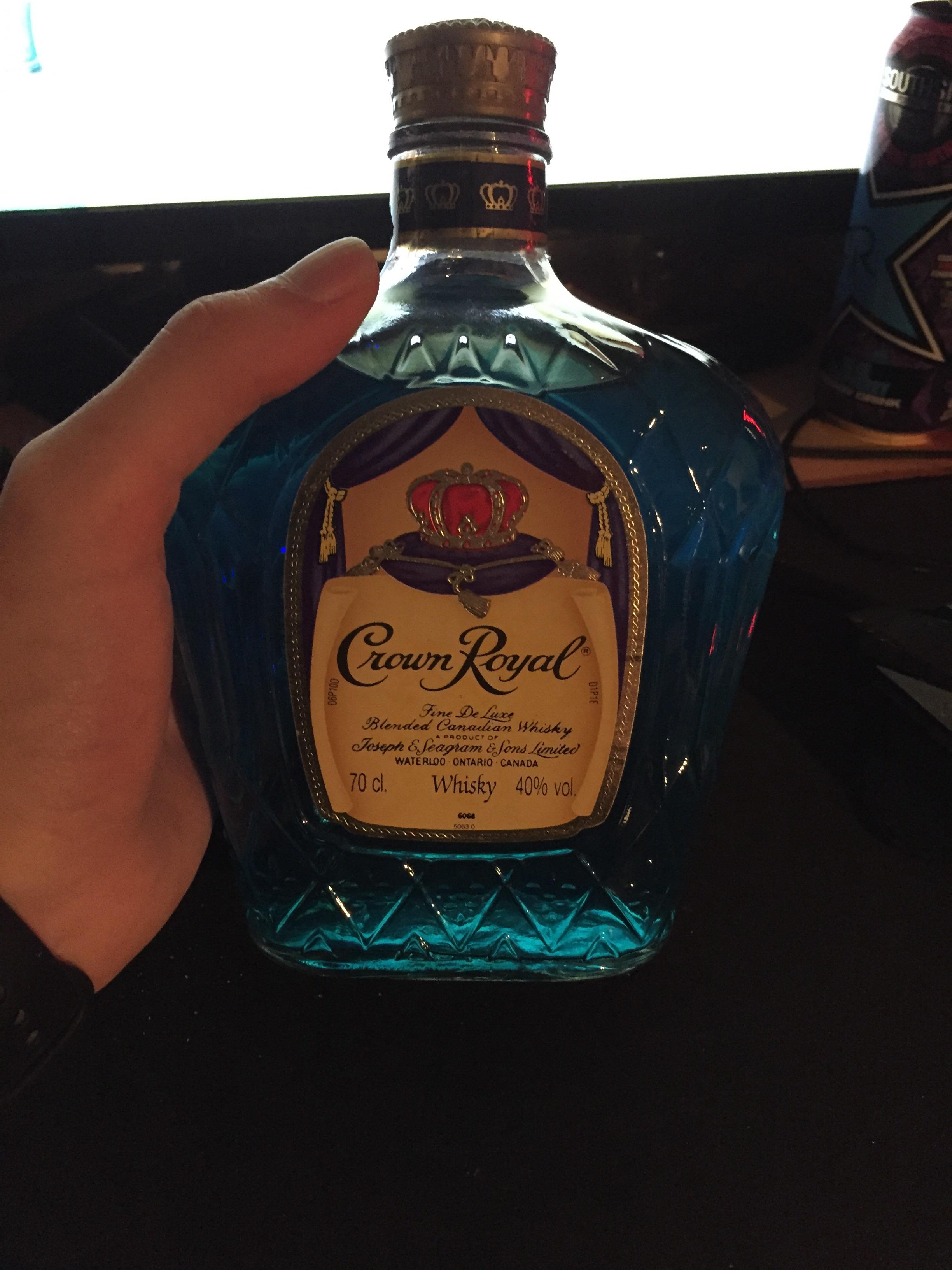 Found a Bottle of Blue Whisky.Is it worth something ? r/whisky