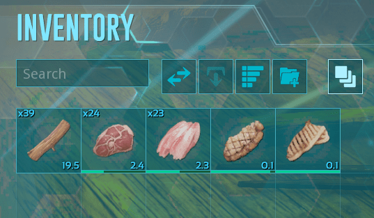 Gameplay Tip When cooking meat on a campfire, put two different kinds of meat in (such as