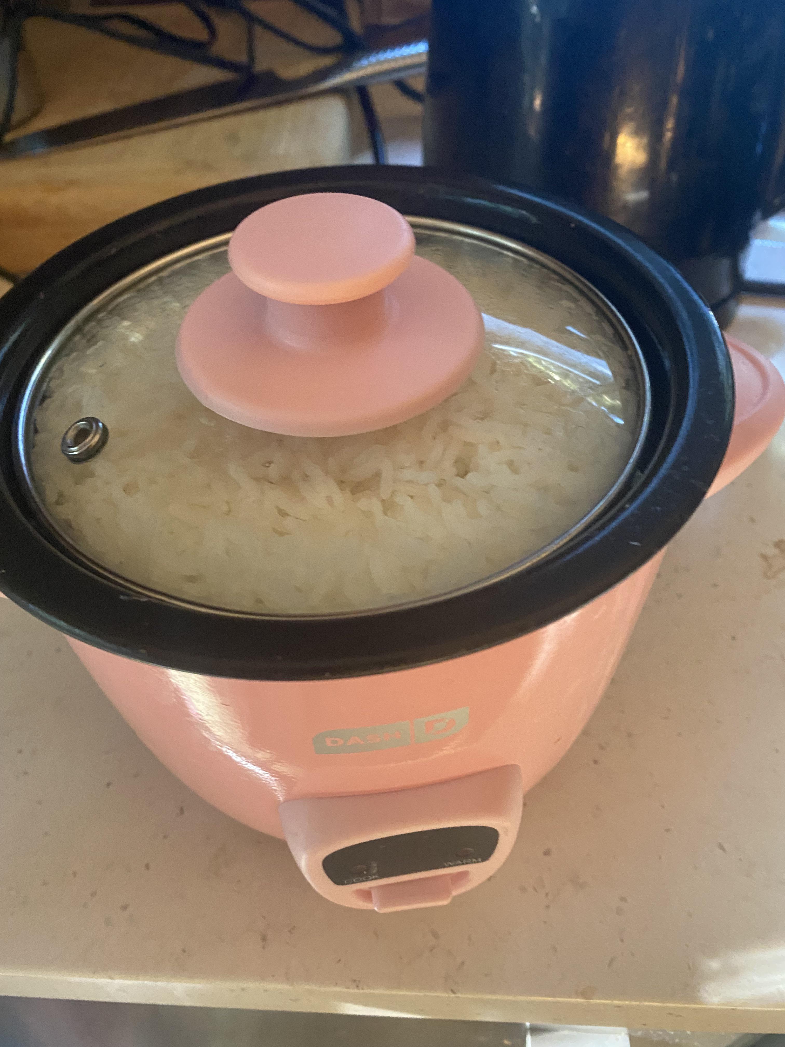 Perfect water to rice ratio for a small rice cooker r/Satisfyingasfuck