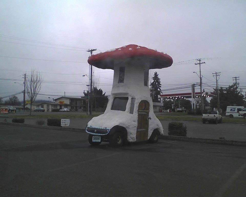 Mushroom Car r/WeirdWheels