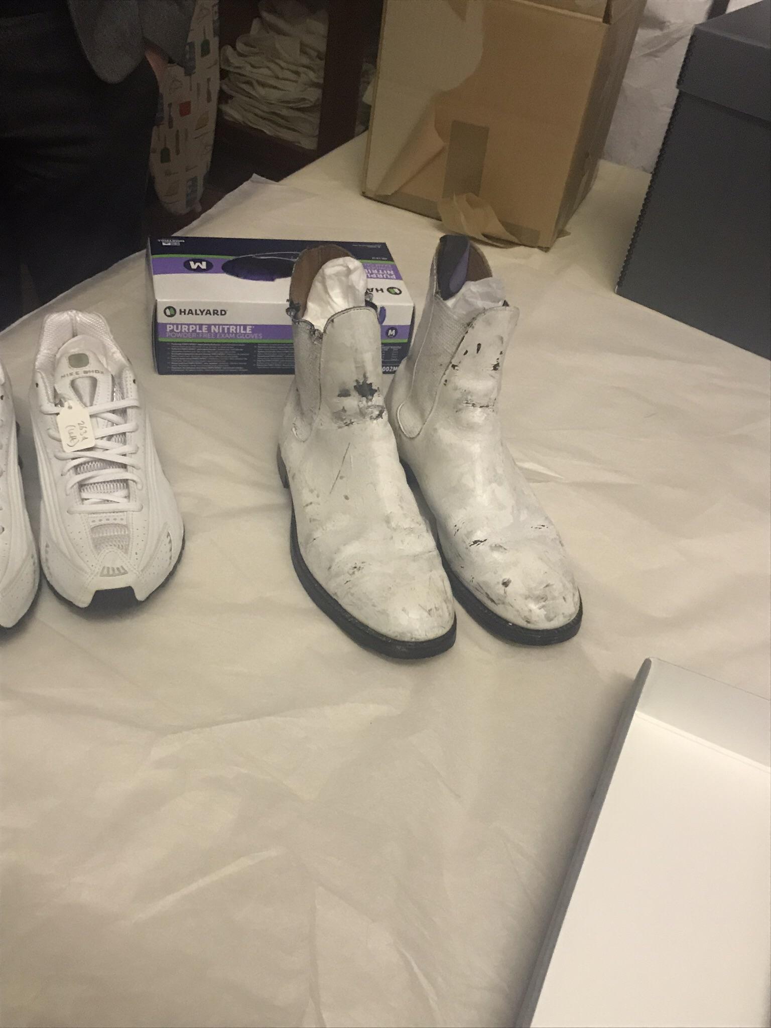 Original Storm Trooper boots from the Empire Strikes Back, they’re just