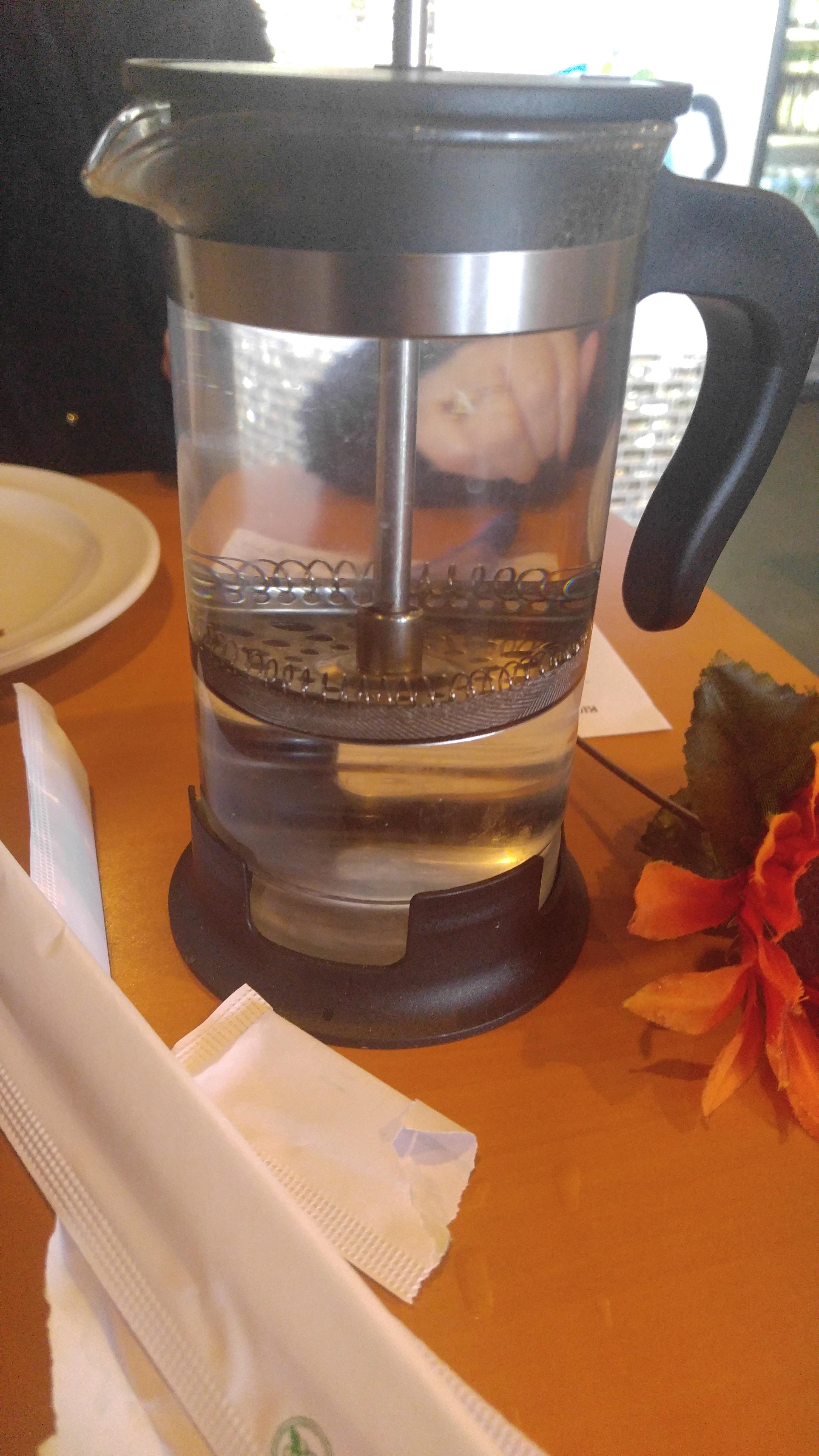 Restaurant servered bag tea and brought out this "Hot water Kettle" r/tea