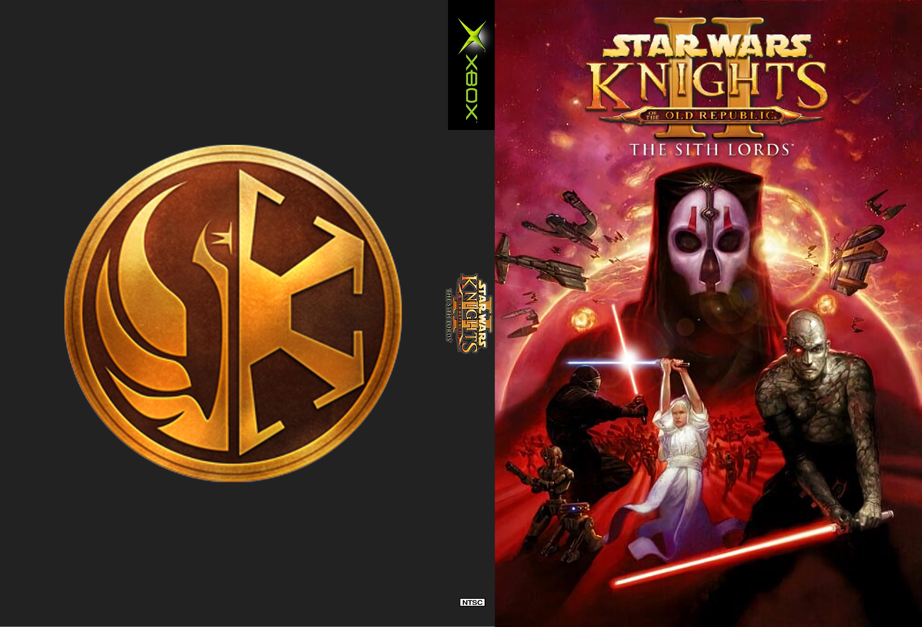Custom cover I made for KOTOR 2 (Artwork on front is official I believe
