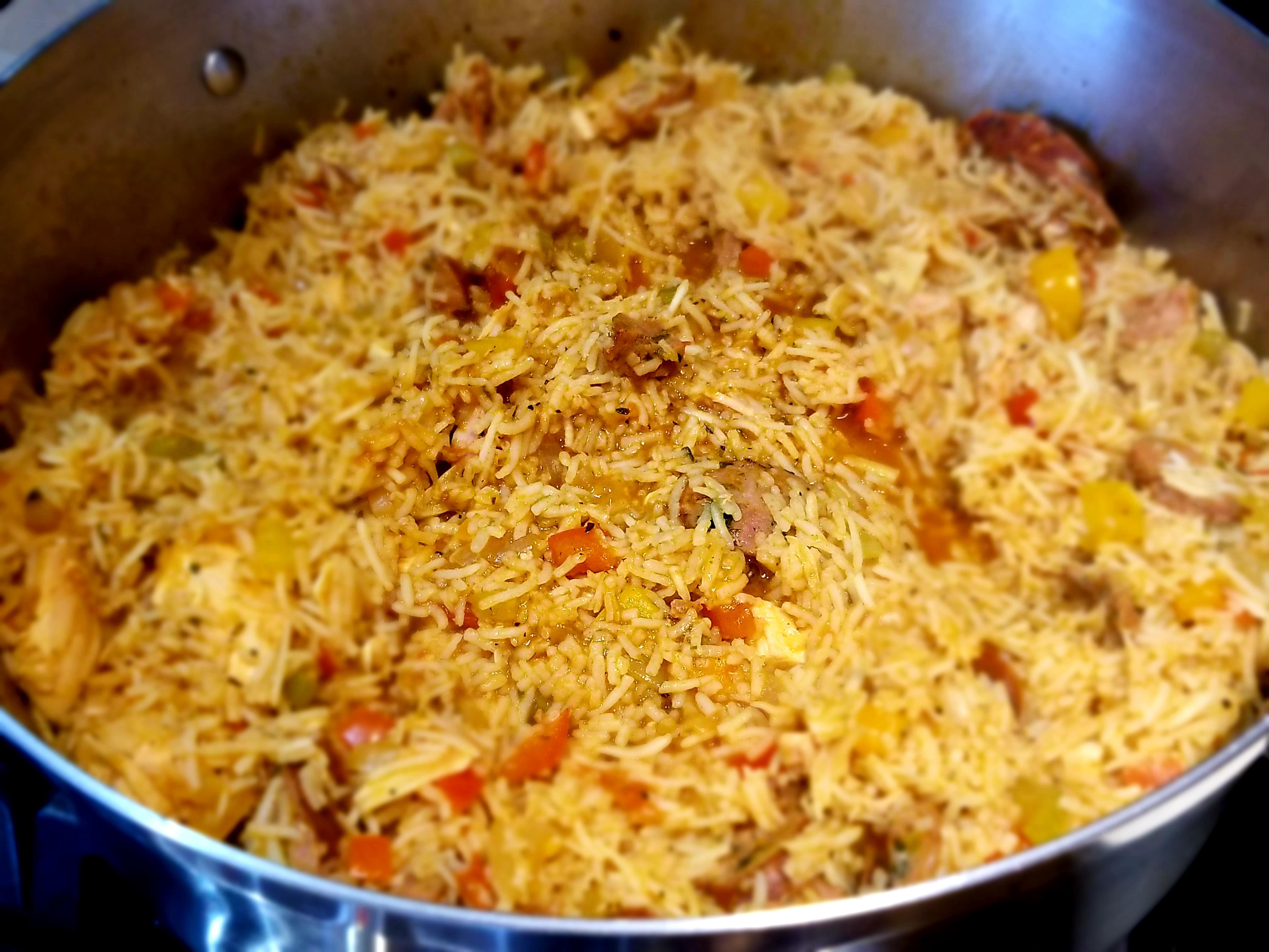 [HOMEMADE] Louisiana style jambalaya r/food