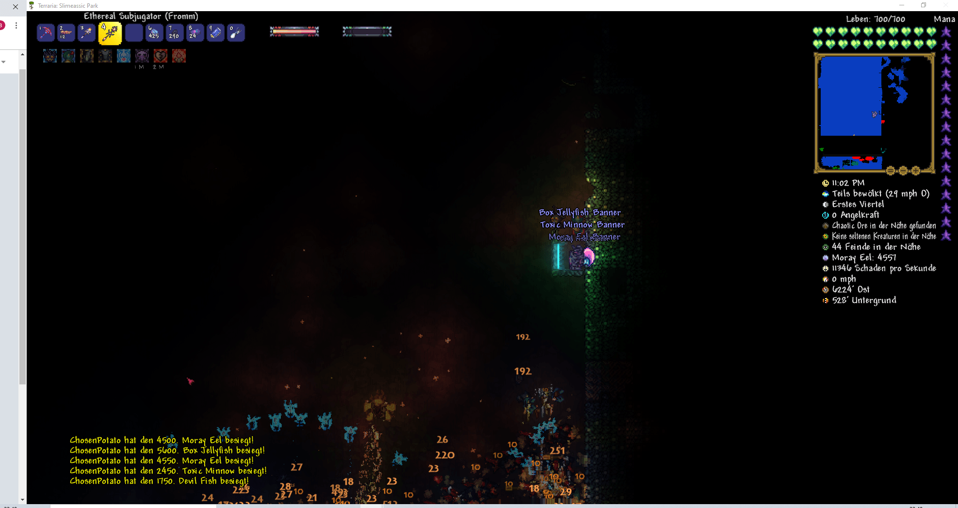 Farming for the halibut canan. I think I found a good way to farm it