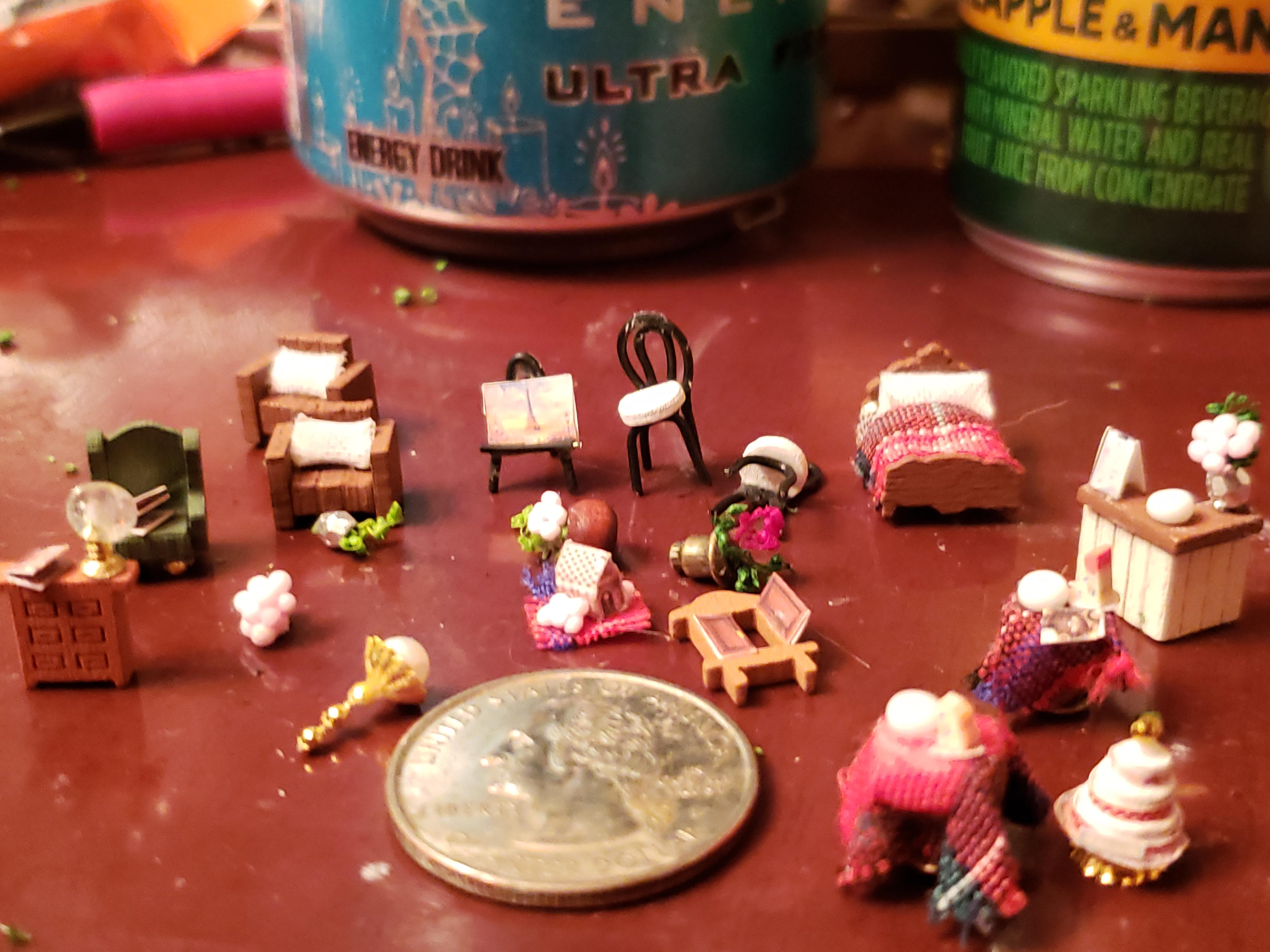 Such tiny furniture r/miniatures