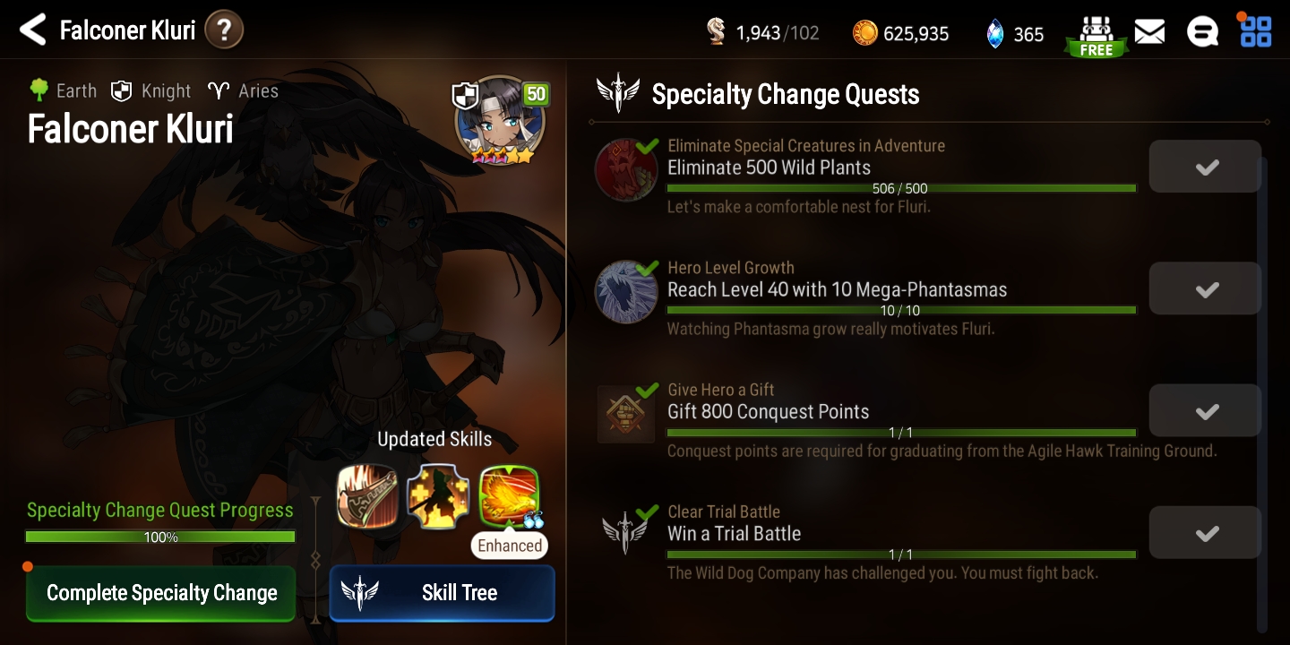 The most satisfying feeling is after finishing a long ass specialty