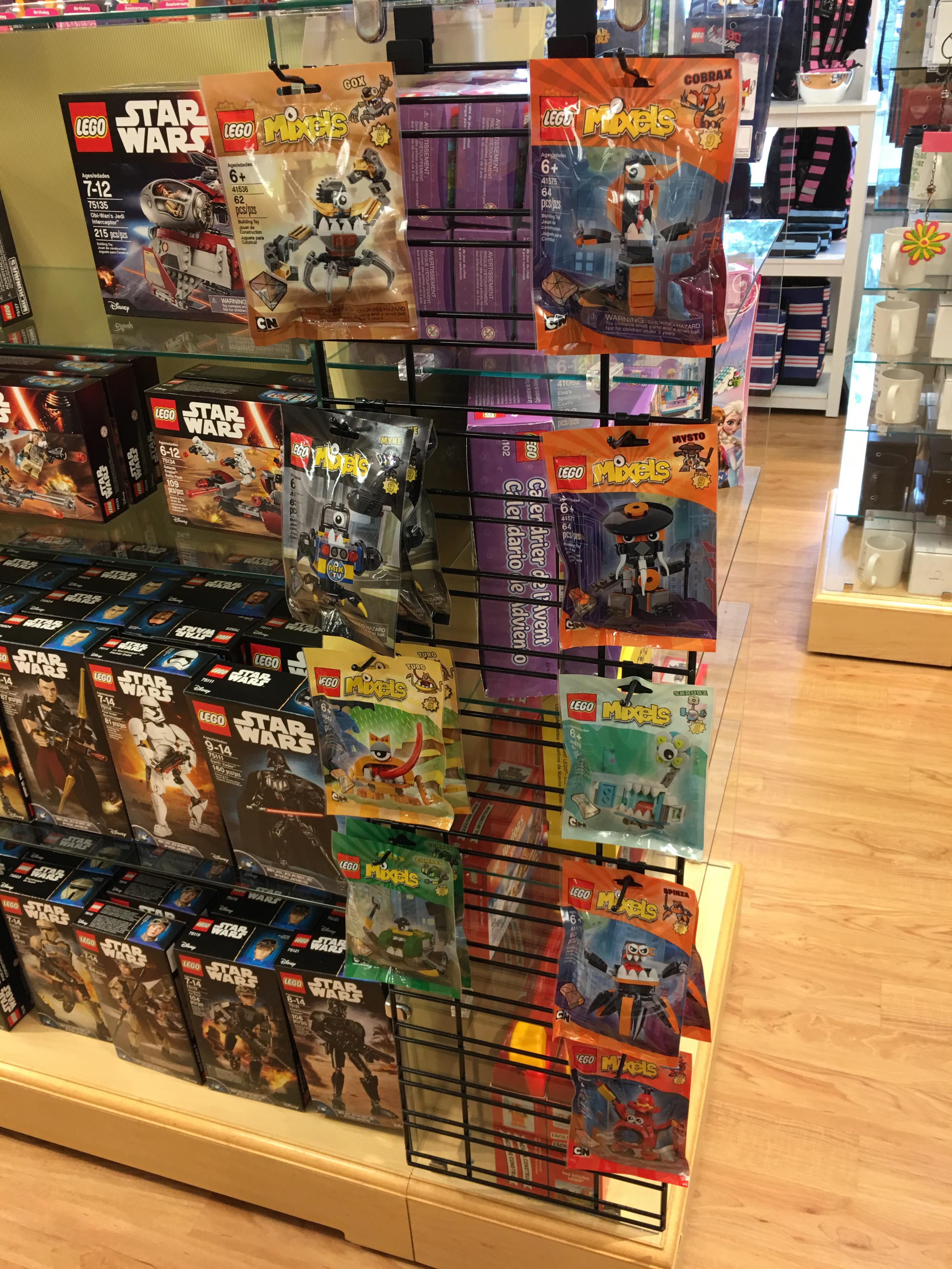 I was pleased to find Mixels and other discontinued LEGO sets at the