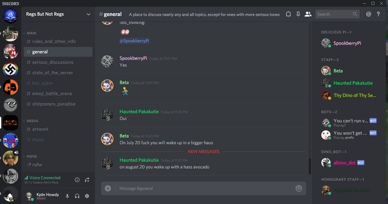 anyone know how to remove that small black bar on the top of my discord