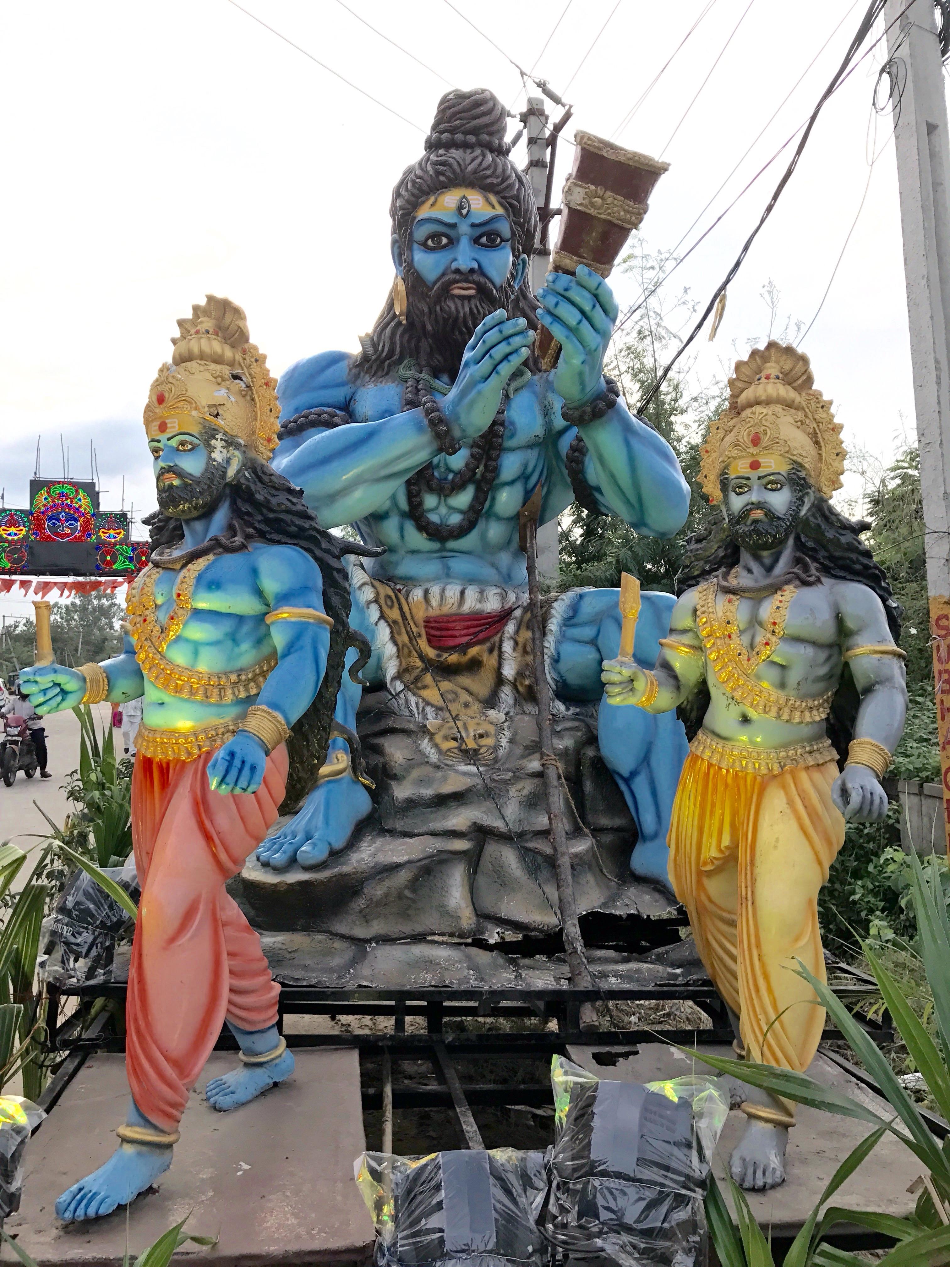 He is called the God of cannabis in India, Shiva with Chillum. r/trees