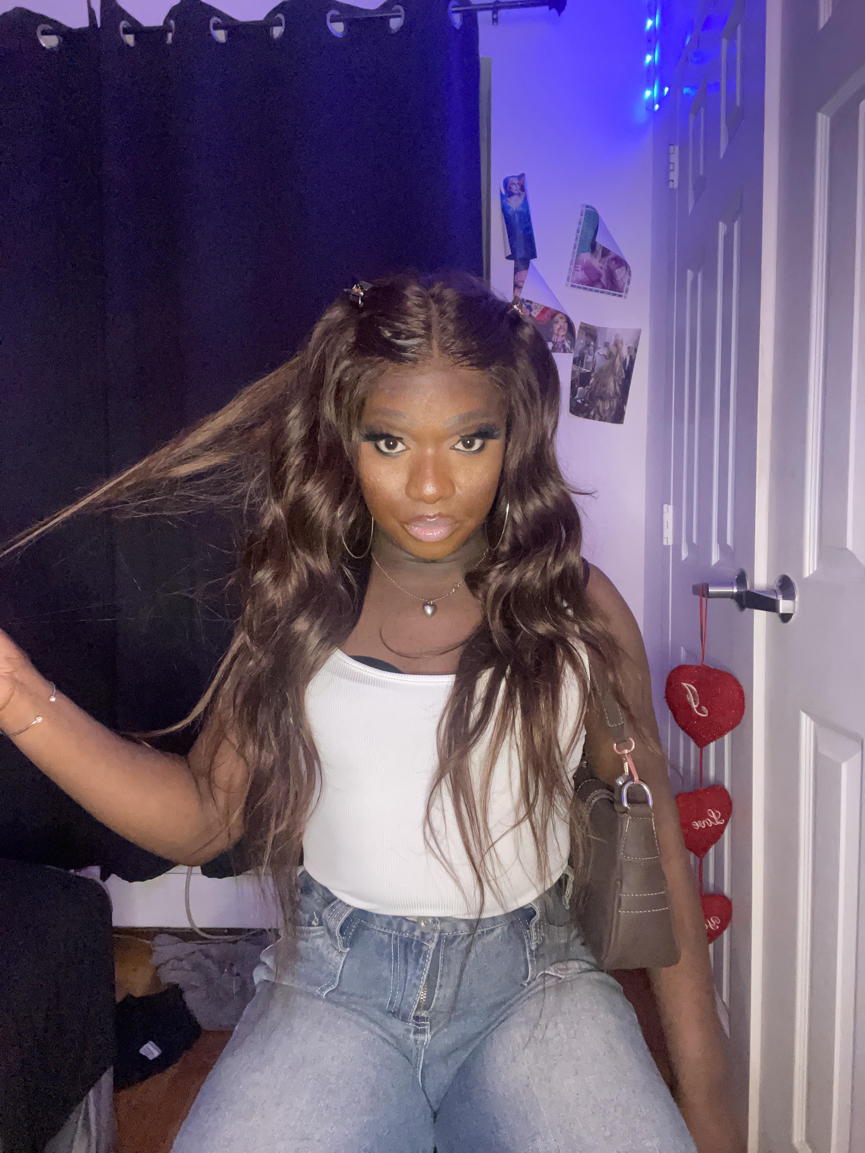 black crossdresser 🫶🏿 : crossdressing