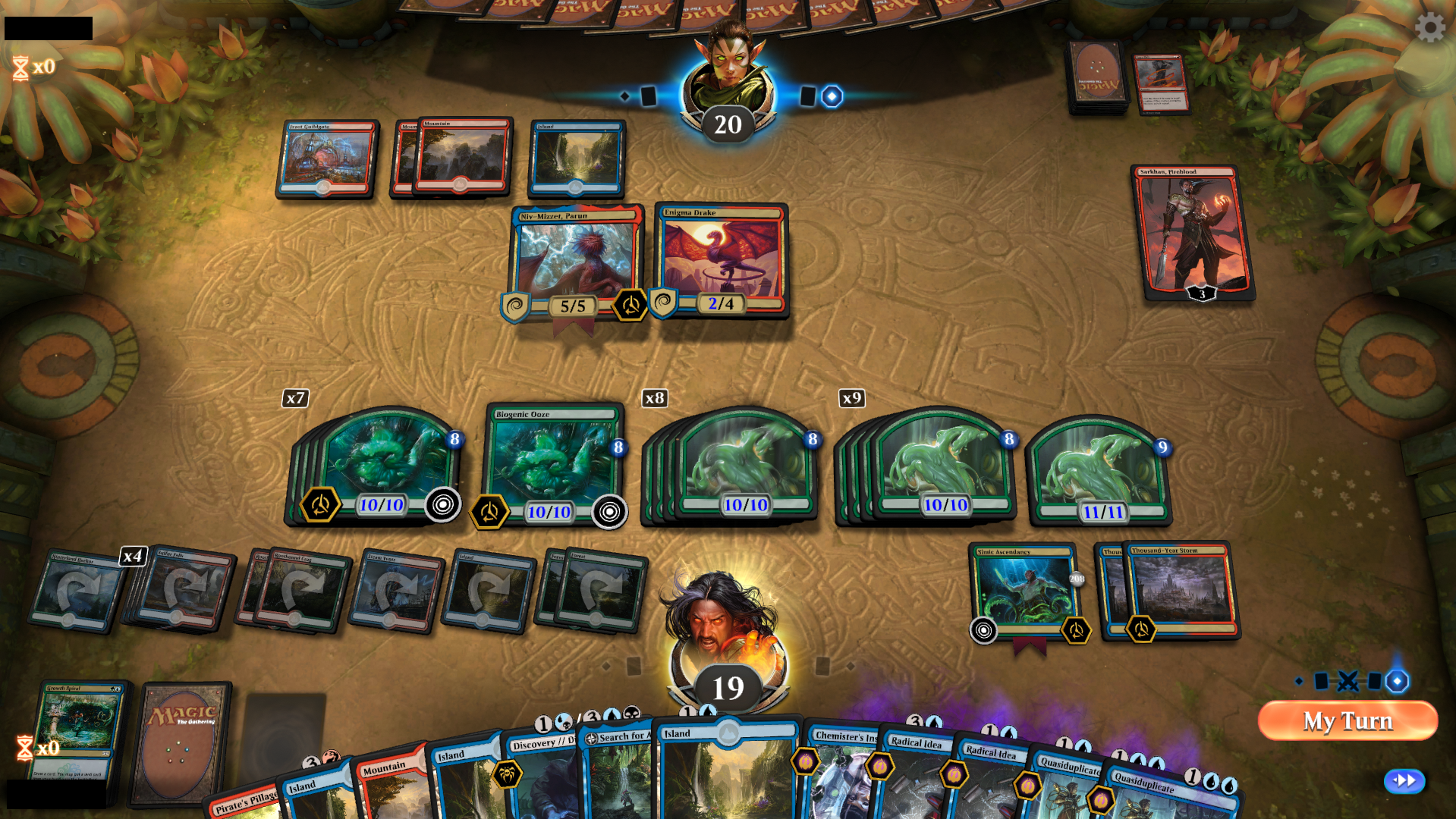 I ascended with ThousandYear Storm MagicArena